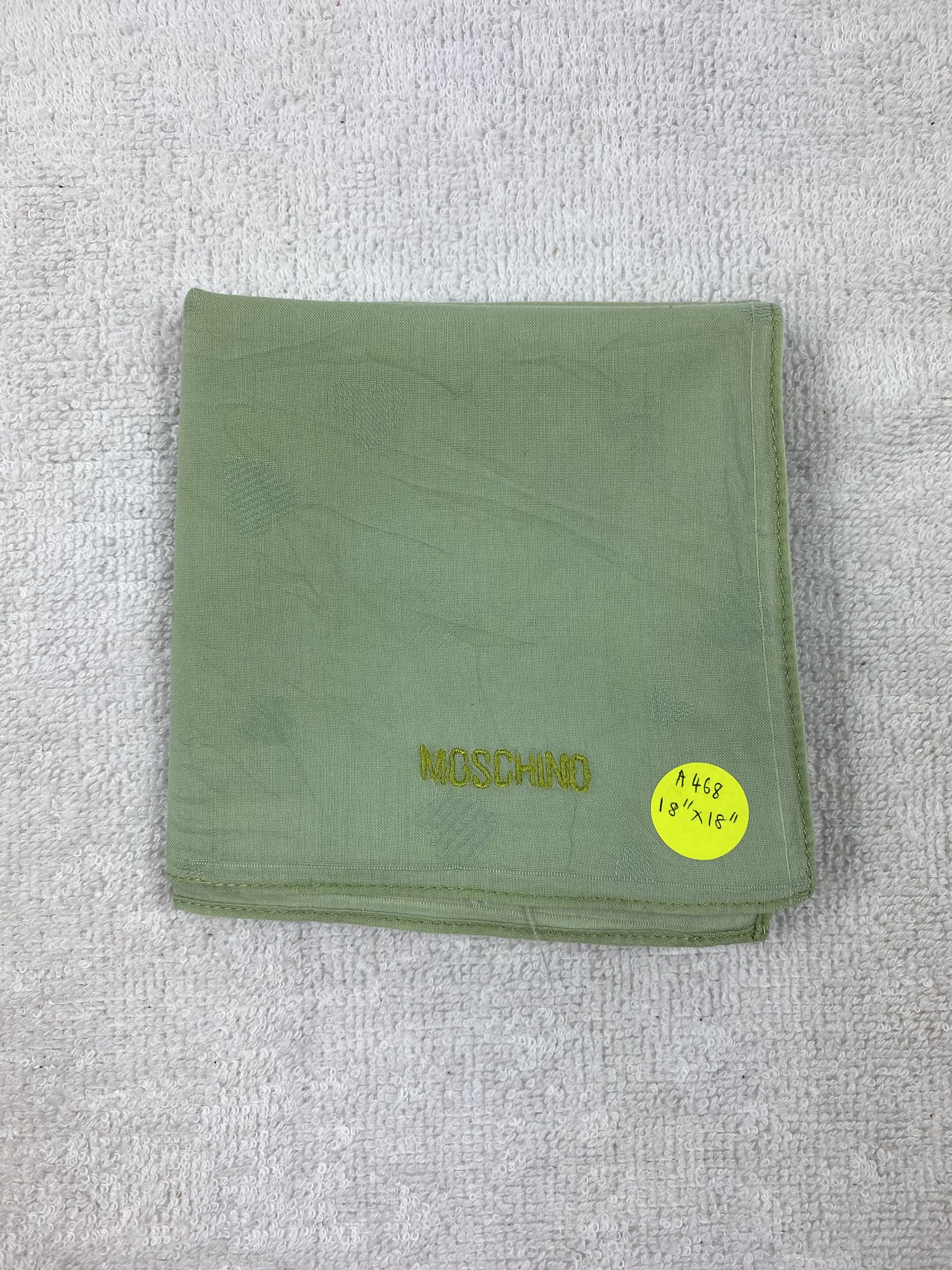 Vintage Moschino Handkerchief / Bandana / Neckerchief Size ONE SIZE - 7 Thumbnail