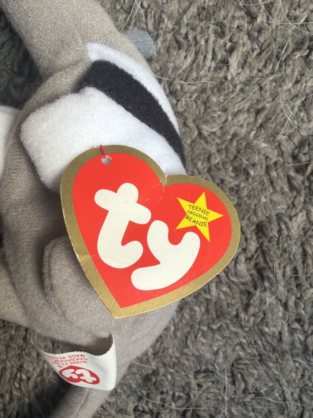 Vintage 1993 McDonald’s Ty Antsy The Anteater Teenie Beanie Baby Size ONE SIZE - 3 Thumbnail
