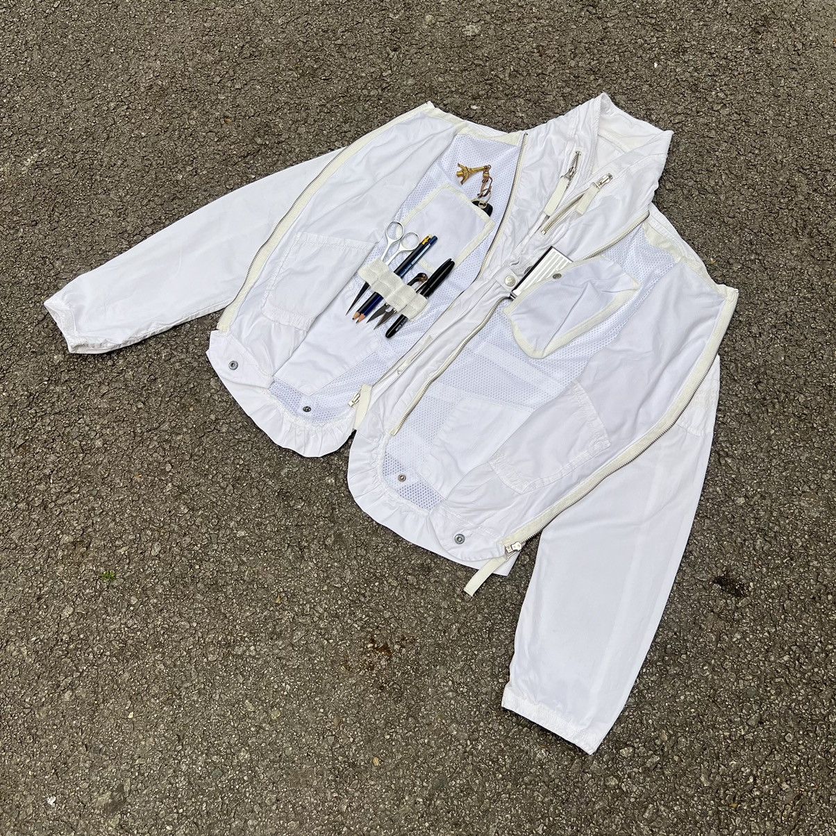 image of Marithe Francois Girbaud 2000S Marithe + François Girbaud Stealth Jacket in White (Size Small)