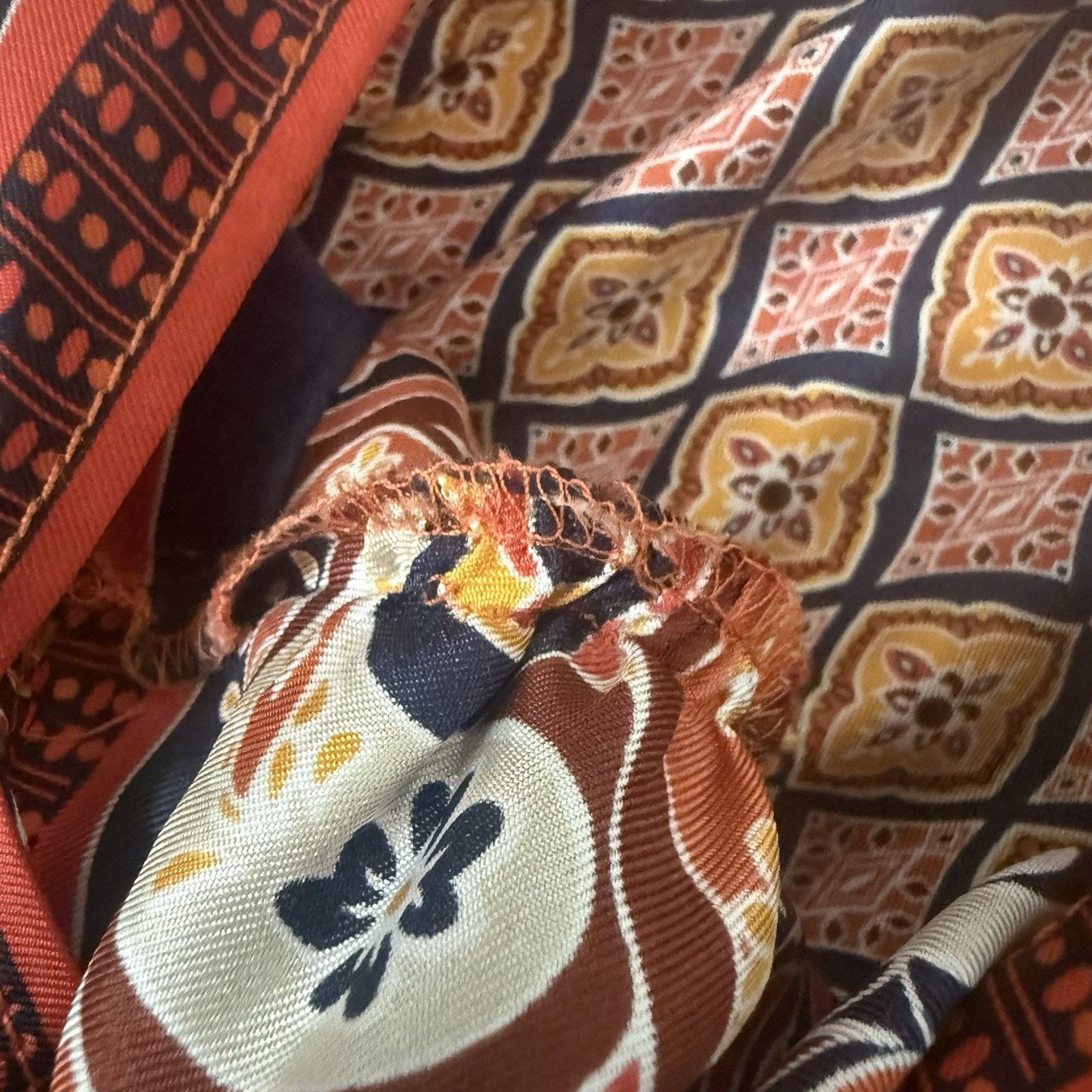 Banana Republic Banana Republic Silk Scarf Dress Boho Luxe Elegant Wear Size M / US 6-8 / IT 42-44 - 8 Thumbnail