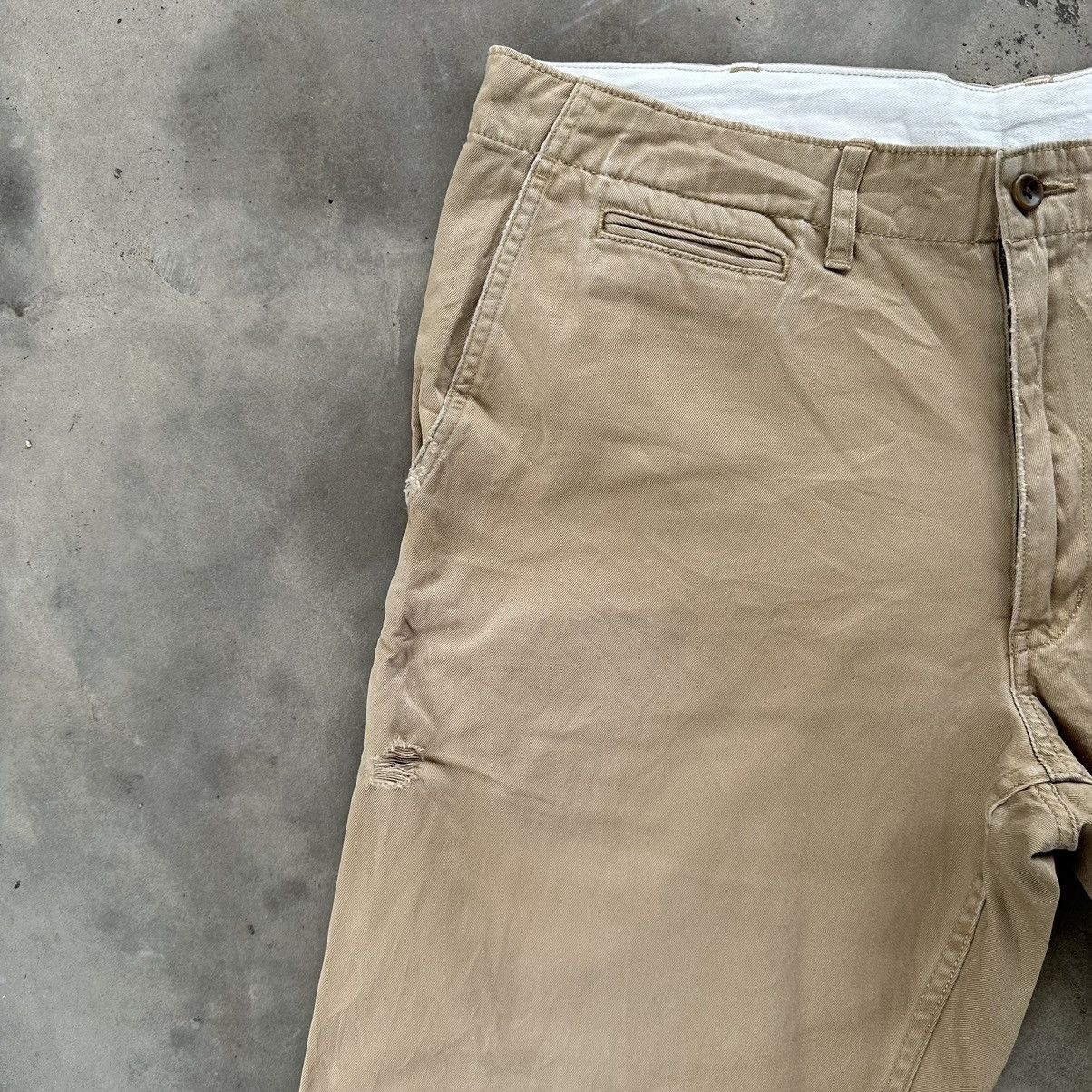 Japanese Brand Vintage Uniqlo Japan Light Khaki Trousers Pants Size US 35 - 4 Thumbnail