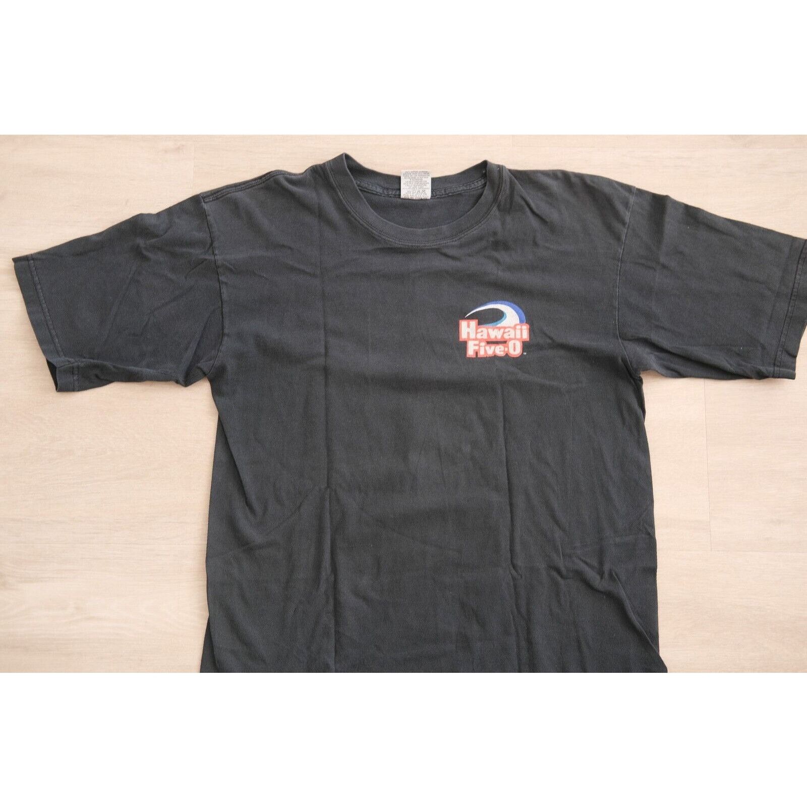 Other Vintage 90s Royal Avalon Hawaii Five O Tee Shirt Large Black Size US L / EU 52-54 / 3 - 7 Thumbnail