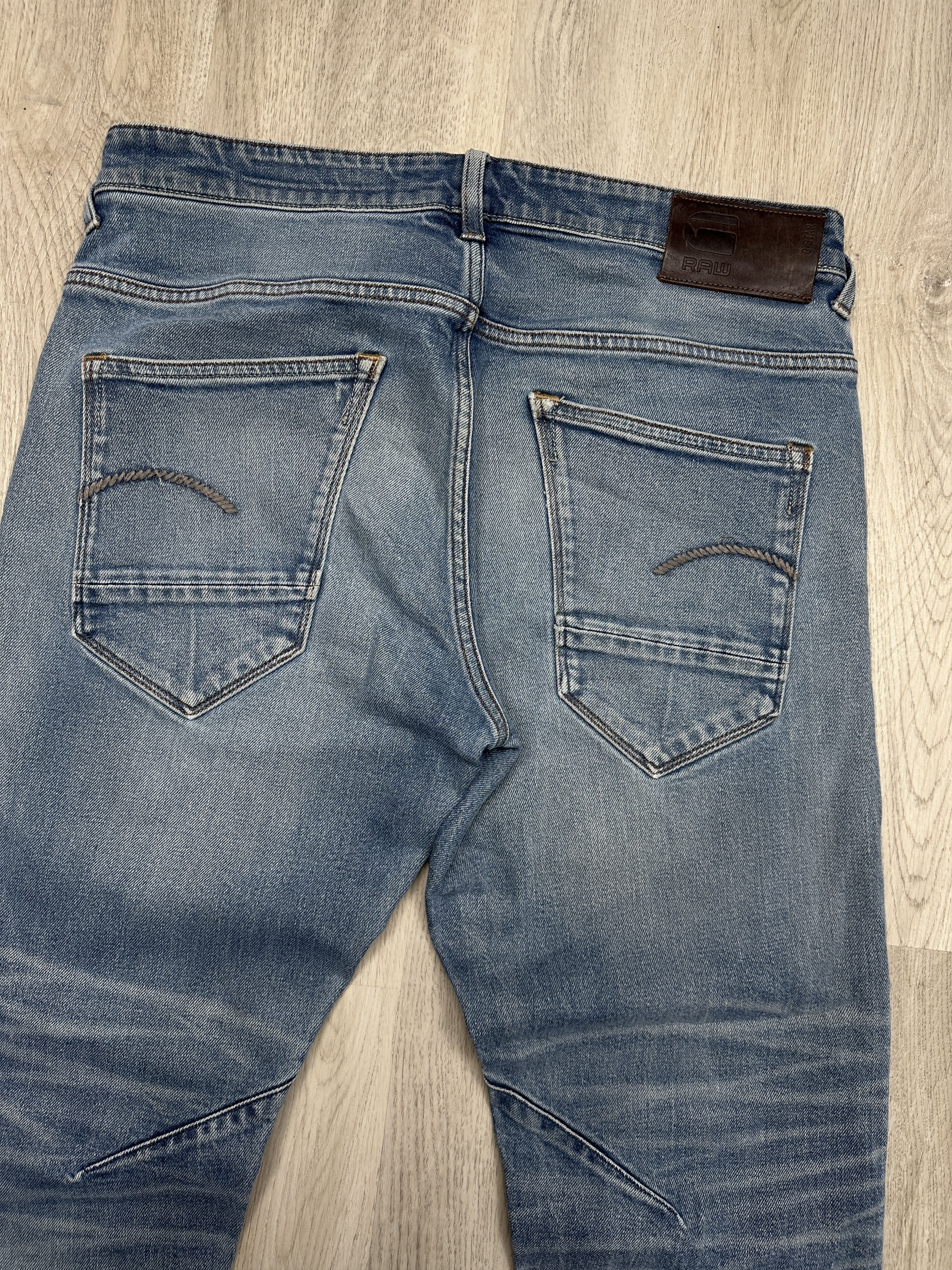 G-Star G Star Raw Morry Relaxed Japanese Selvege Denim Pants Jeans Size US 33 - 8 Thumbnail