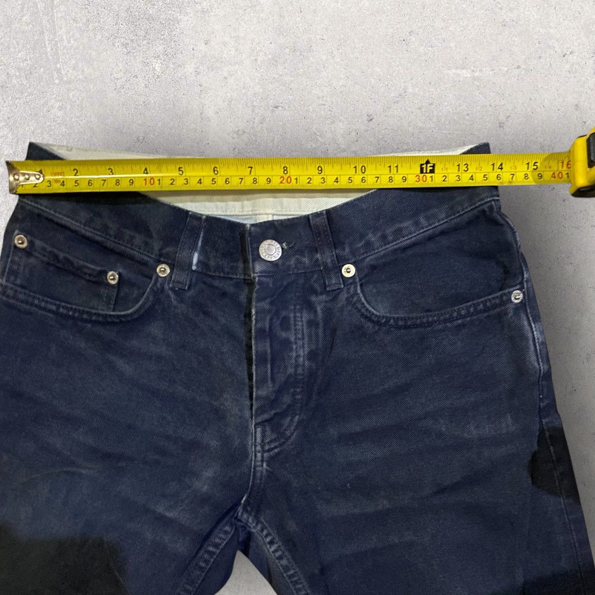Helmut Lang Archive SS02 Overprint Denim Size US 28 / EU 44 - 8 Thumbnail