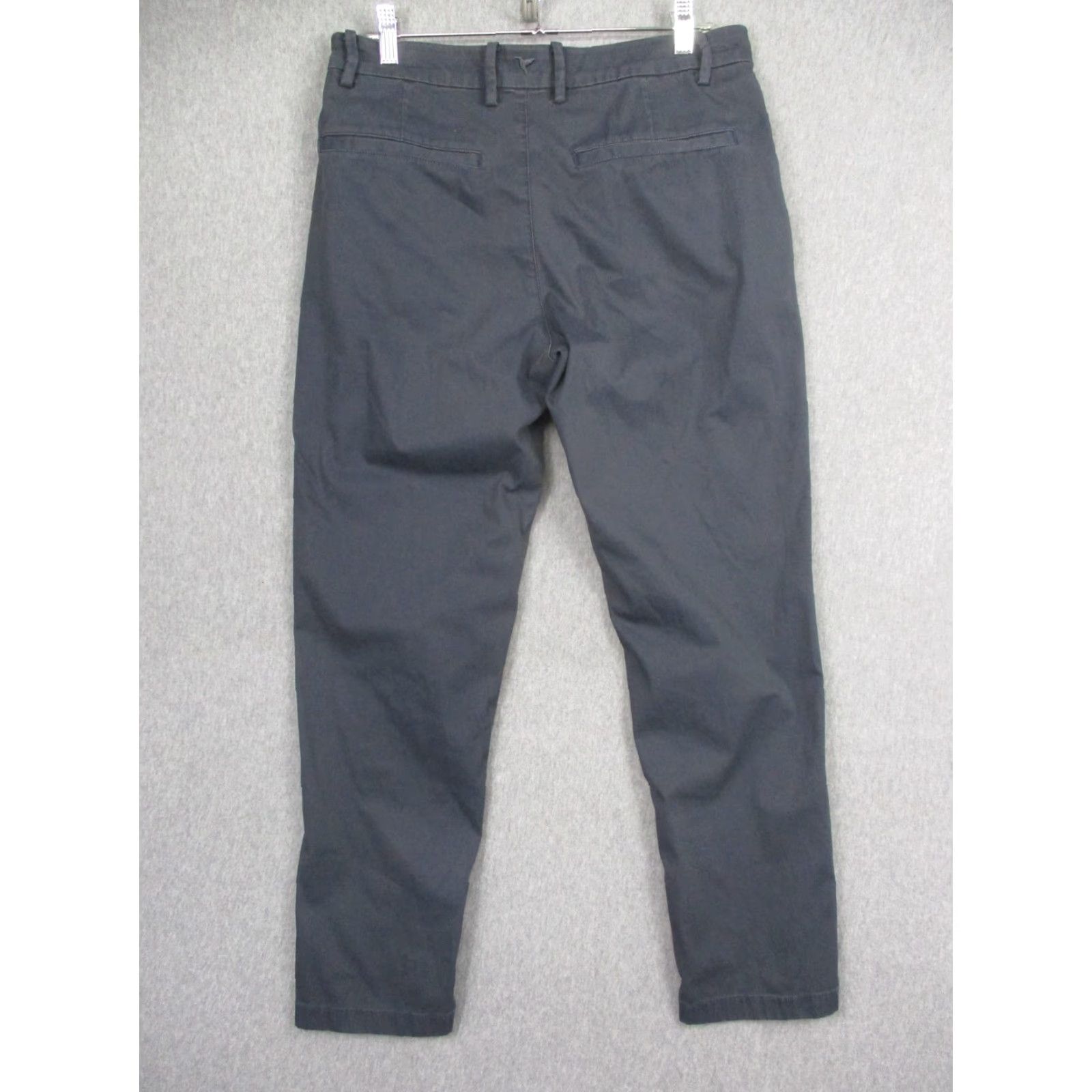 Vintage Birddog Boom Pants Mens 32x28 Gray Chino Slim Tapered Zip Pockets Casual Stretch Pants Size US 32 / EU 48 - 6 Thumbnail