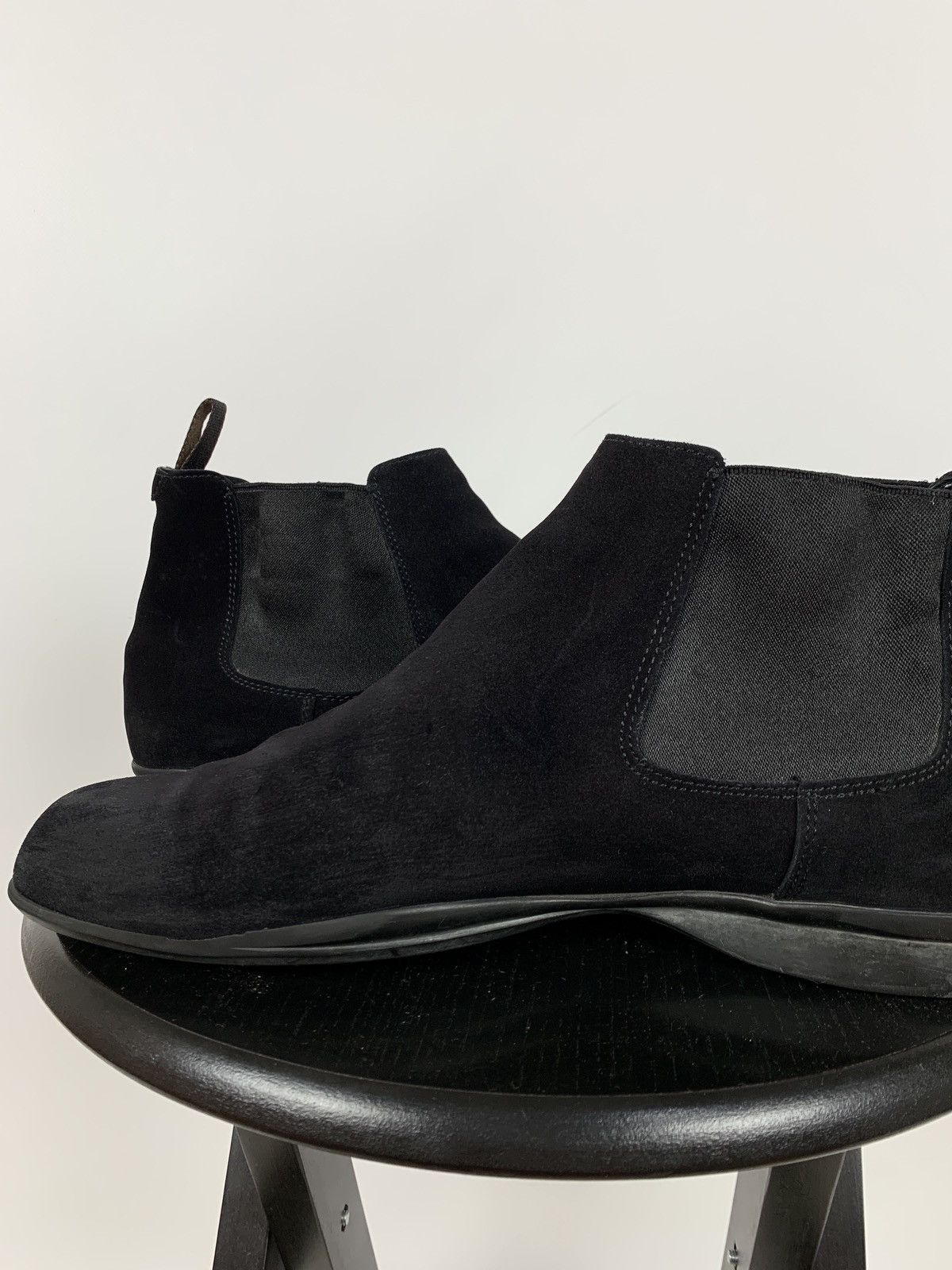 Prada Vintage Prada Black Leather Boots Size US 7 / EU 40 - 16 Thumbnail