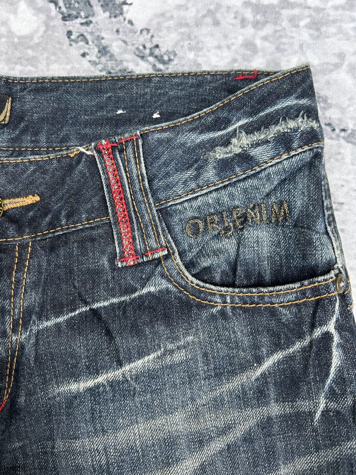 If Six Was Nine Super Flared Japan Brand Jeans Size US 32 / EU 48 - 4 Thumbnail