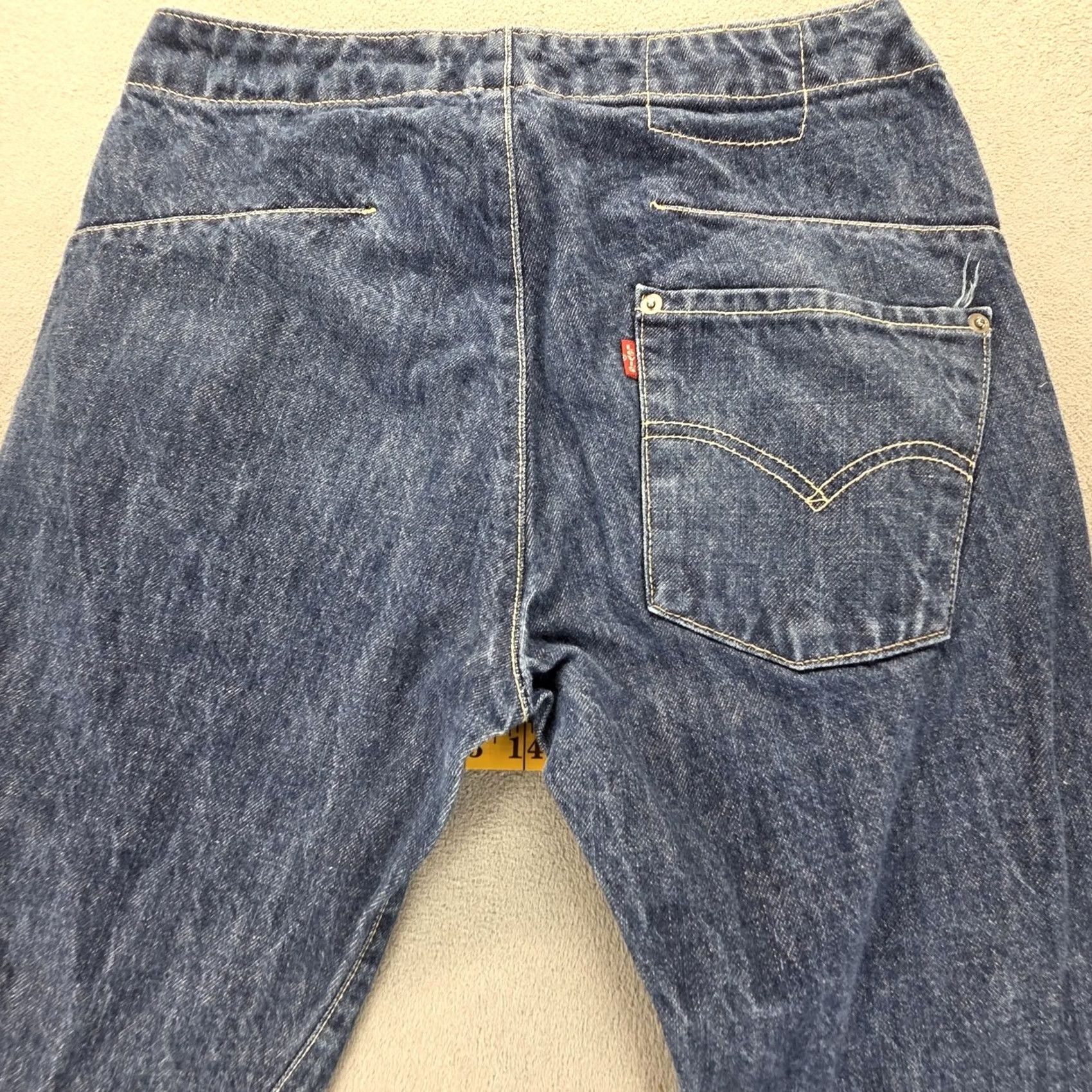 Levi's Levi'S Vintage Engineered Jeans Mens Blue Twisted Straight Leg 26x22 Size US 26 / EU 42 - 3 Thumbnail
