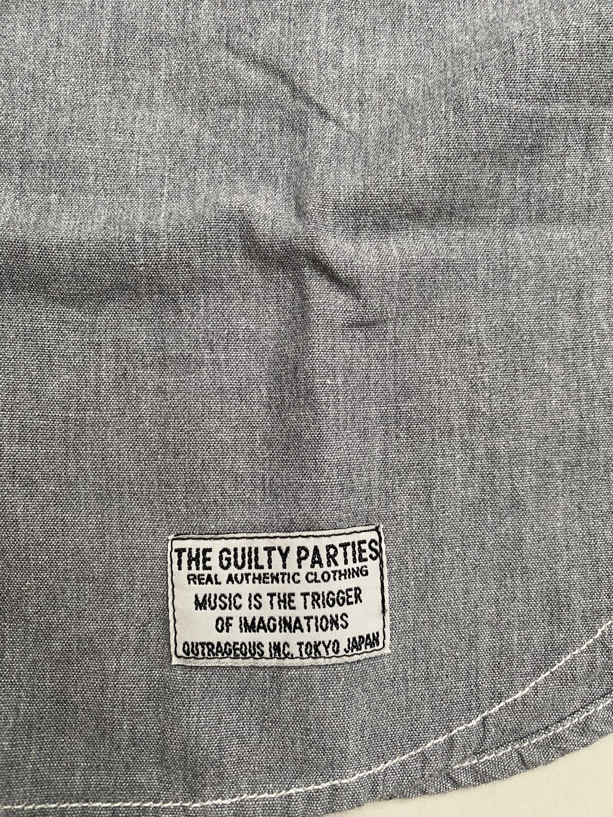 Wacko Maria WACKO MARIA (THE GUILTY PARTIES) S/S CHAMBRAY WORK SHIRT Size US M / EU 48-50 / 2 - 9 Thumbnail