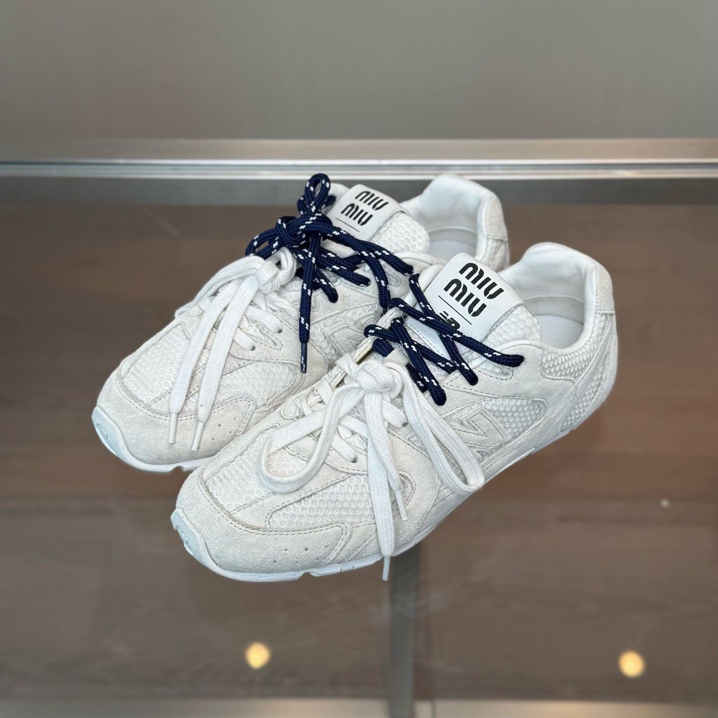 Miu Miu Miu Miu Collab Lowtop Sneakers it_37 Women Size US 7 / IT 37 - 1 Thumbnail