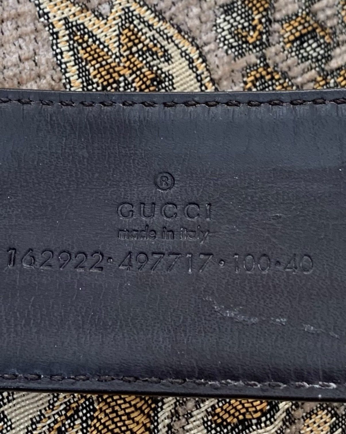 Gucci Gucci genuine leather belt K16 Size ONE SIZE - 4 Thumbnail