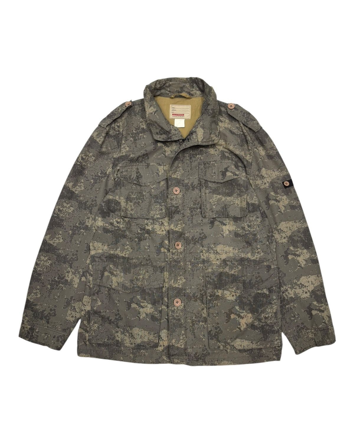 ALLIX DESIGN DIGITAL CAMOUFLAGE UTILITY JACKET STONE ISLAND