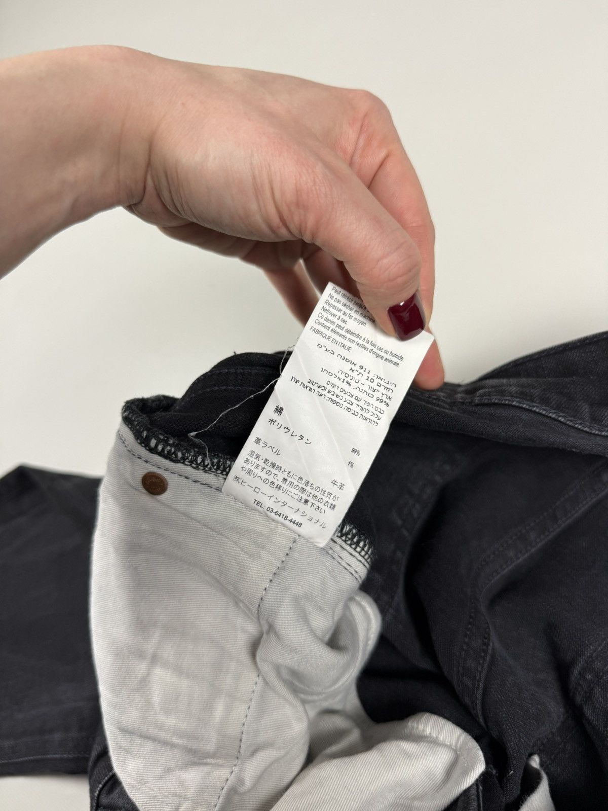 Nudie Jeans Nudie Jeans Co Lean Dean Dey Cold Black Men’s Jeans Size US 32 / EU 48 - 12 Thumbnail