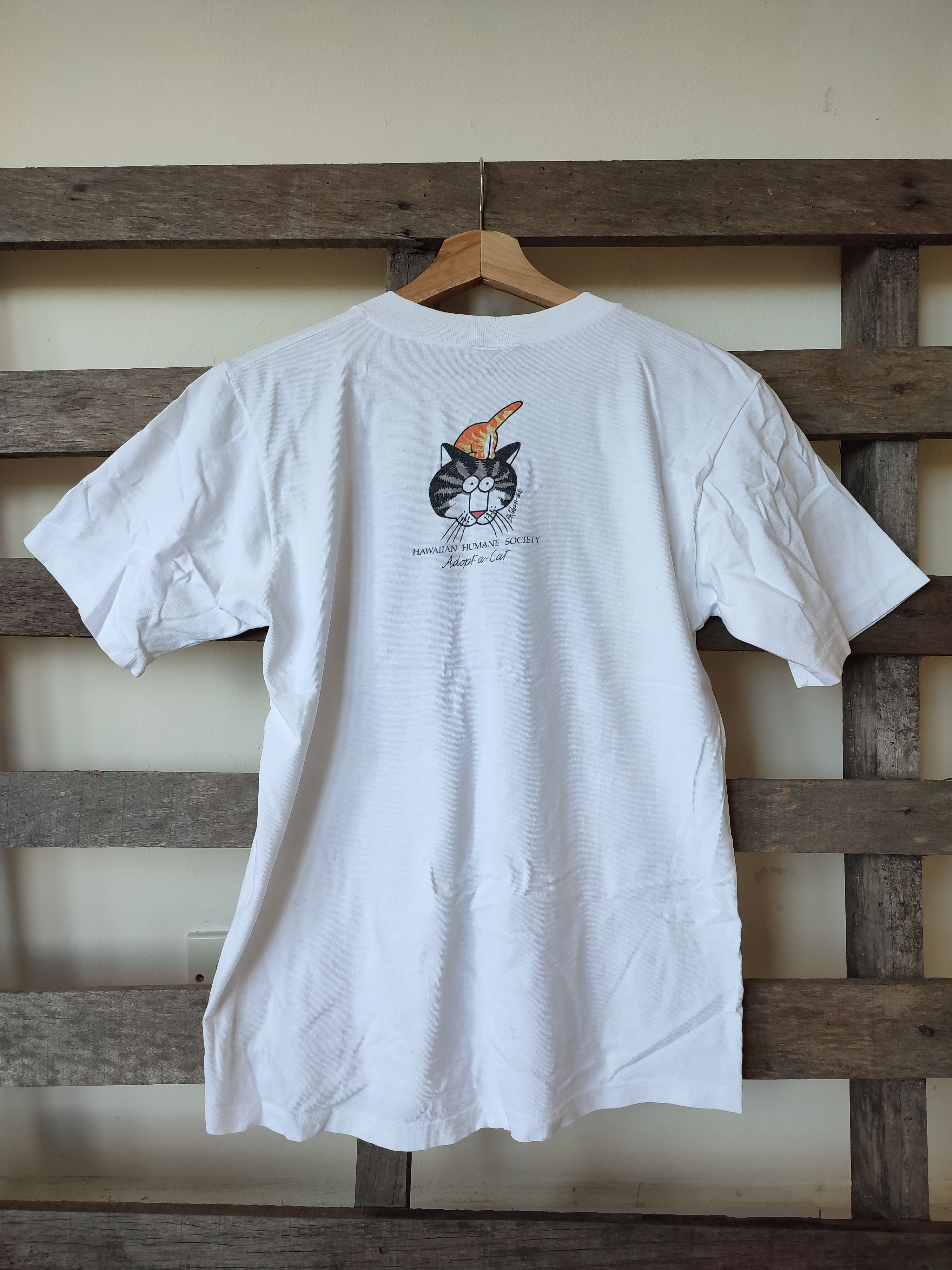 Vintage CRAZY SHIRT FAT CAT VINTAGE TEE Size US S / EU 44-46 / 1 - 2 Thumbnail