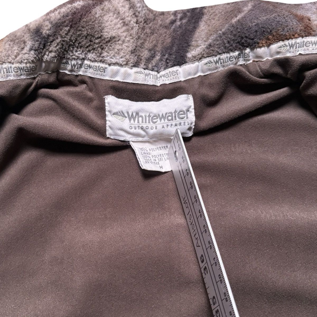 Other 90s Whitewater Deep Pile Camo Full Zip Vest Hunting Men's M Size US M / EU 48-50 / 2 - 3 Thumbnail