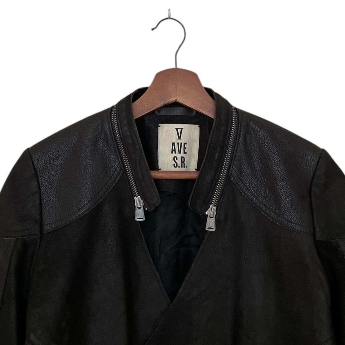 V AVE SHOE REPAIR Vintage Brand Ave Shoe Repair Bondage Leather Jacket 2000s Size US S / EU 44-46 / 1 - 7 Thumbnail