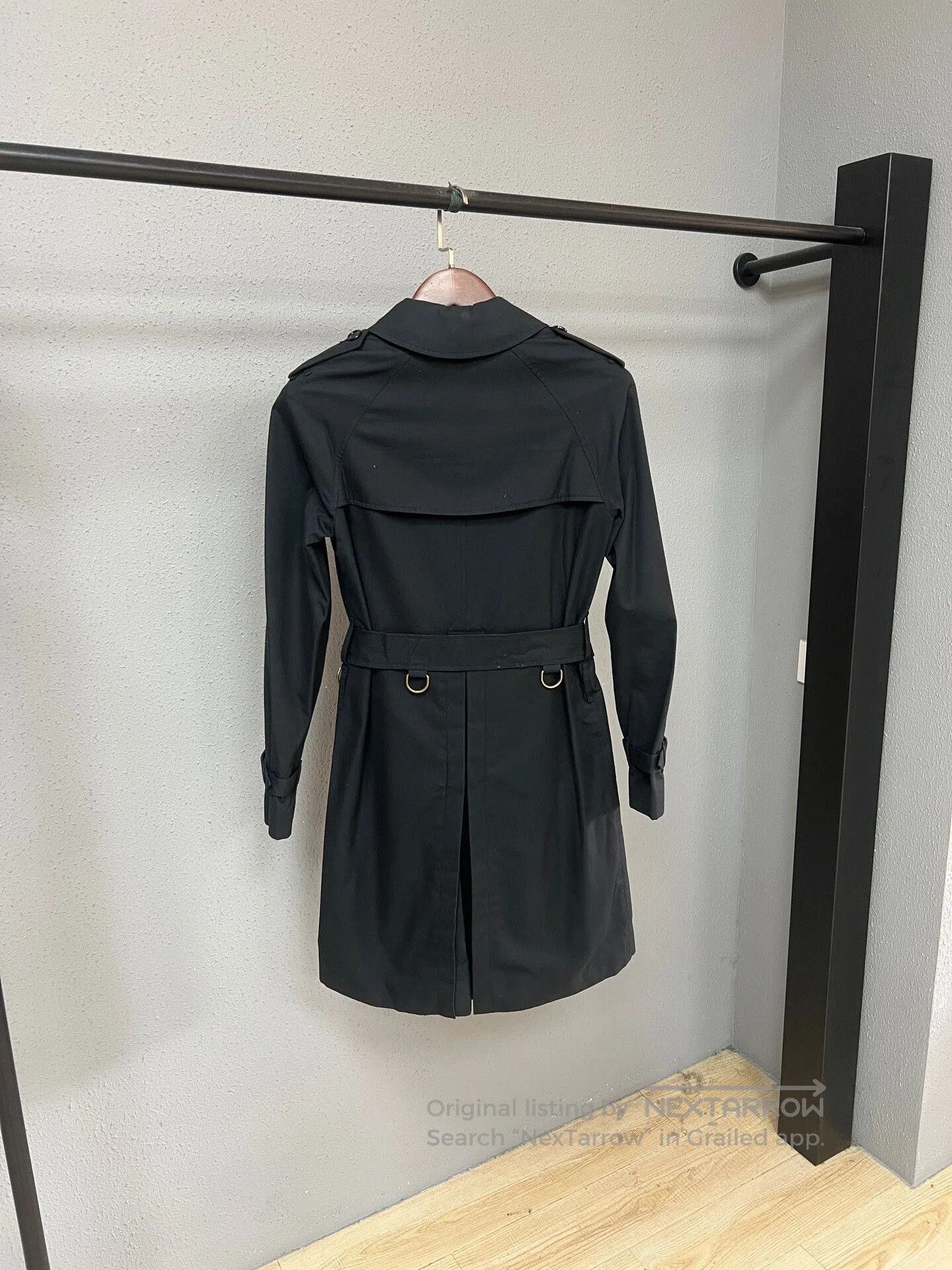 Burberry Burberry Inner Check Trench Coat. Size XXS / US 00 / IT 34 - 2 Thumbnail