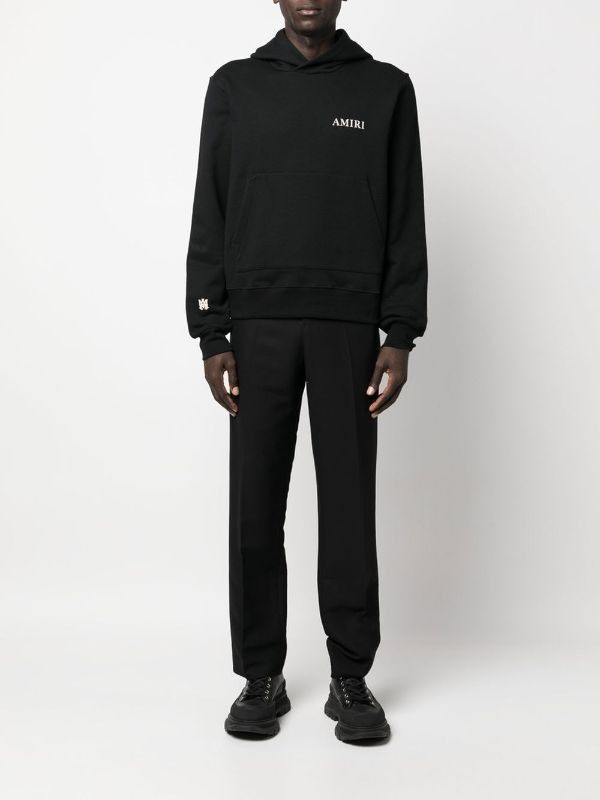 Amiri o1gr1nt1124 "Puff Logo Hoodie in Black Size US S / EU 44-46 / 1 - 2 Thumbnail