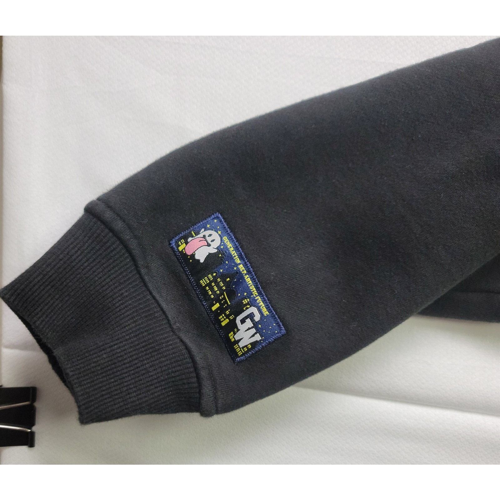 Other Graf & Wu Black Hoodie Pullover Sweatshirt Death Large Size US L / EU 52-54 / 3 - 4 Thumbnail