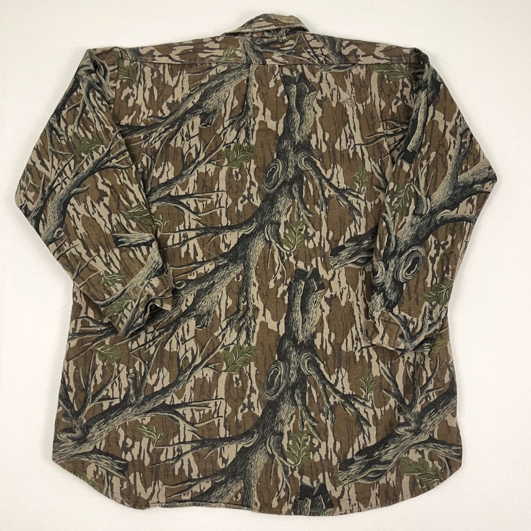 Vintage VINTAGE Mossy Oak Shirt Mens XL Treestand Foliage Camouflage Hunting Button Up USA Size US XL / EU 56 / 4 - 7 Thumbnail