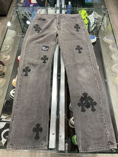 chrome hearts jeans with louis vuitton belt｜TikTok Search