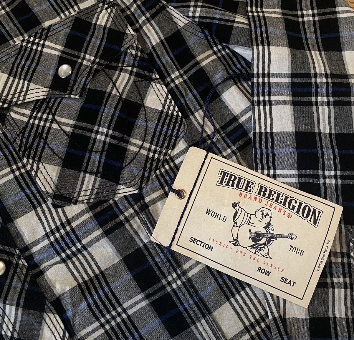 True Religion True Religion Western Shirt x Streetwear Size US M / EU 48-50 / 2 - 3 Thumbnail