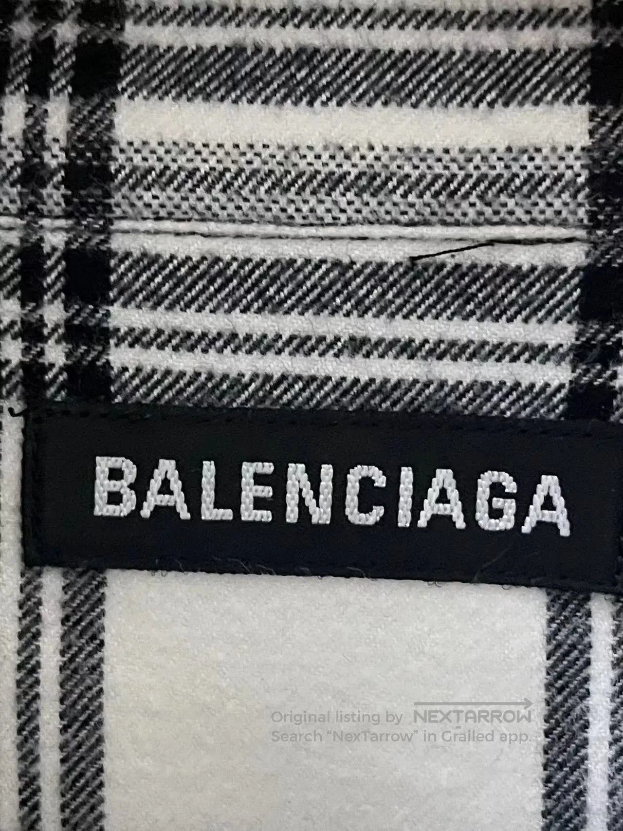 Balenciaga balenciaga wool mock layered shirt. Size US M / EU 48-50 / 2 - 2 Thumbnail