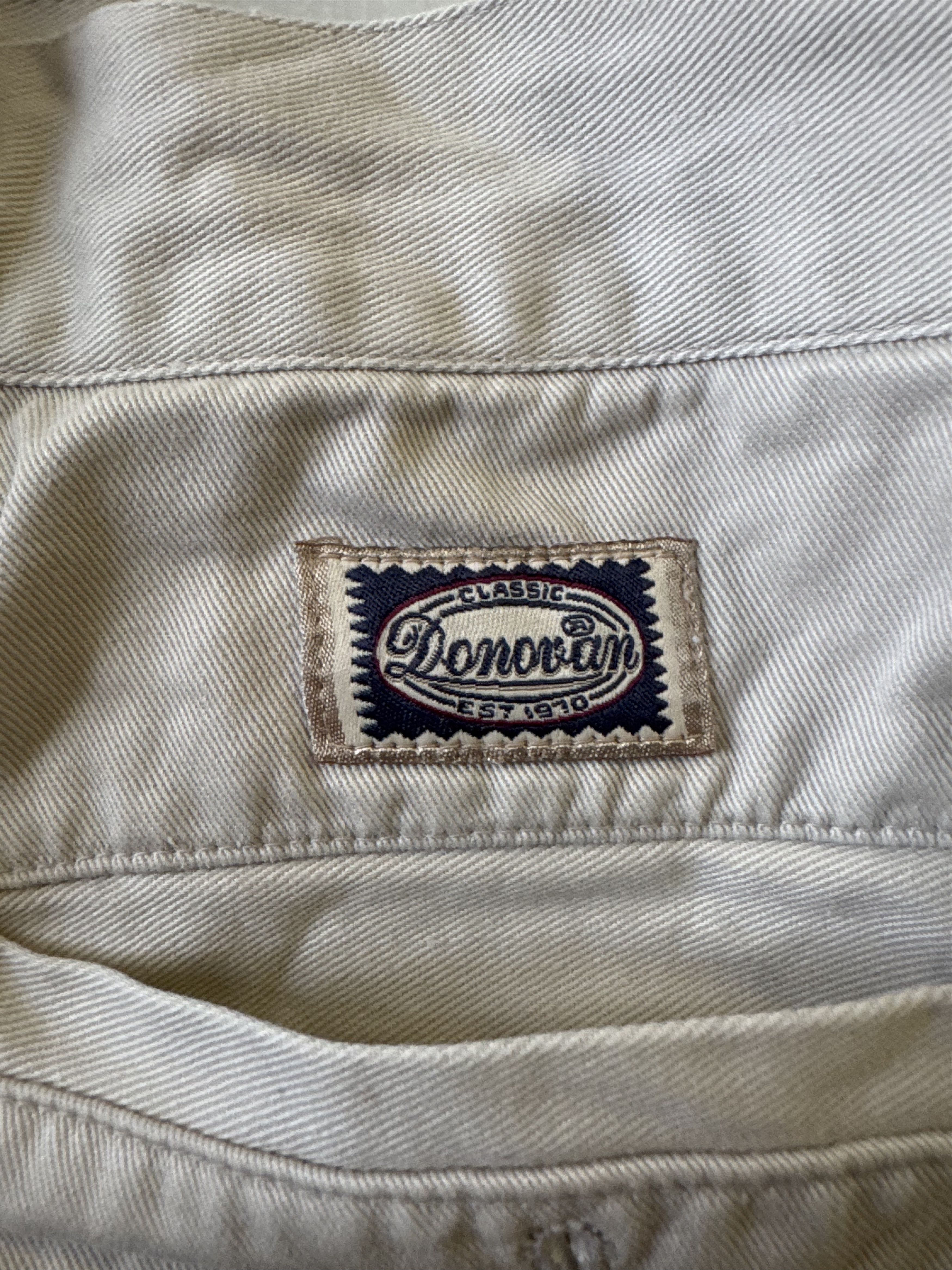 Other Vintage Donovan Khaki Shorts Size US 32 / EU 48 - 6 Thumbnail