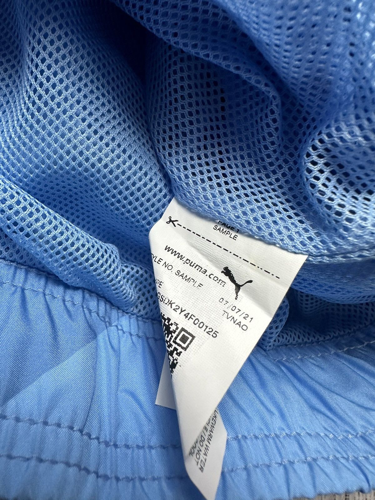 Puma Manchester City puma soccer jacket blue size M Size US M / EU 48-50 / 2 - 7 Thumbnail