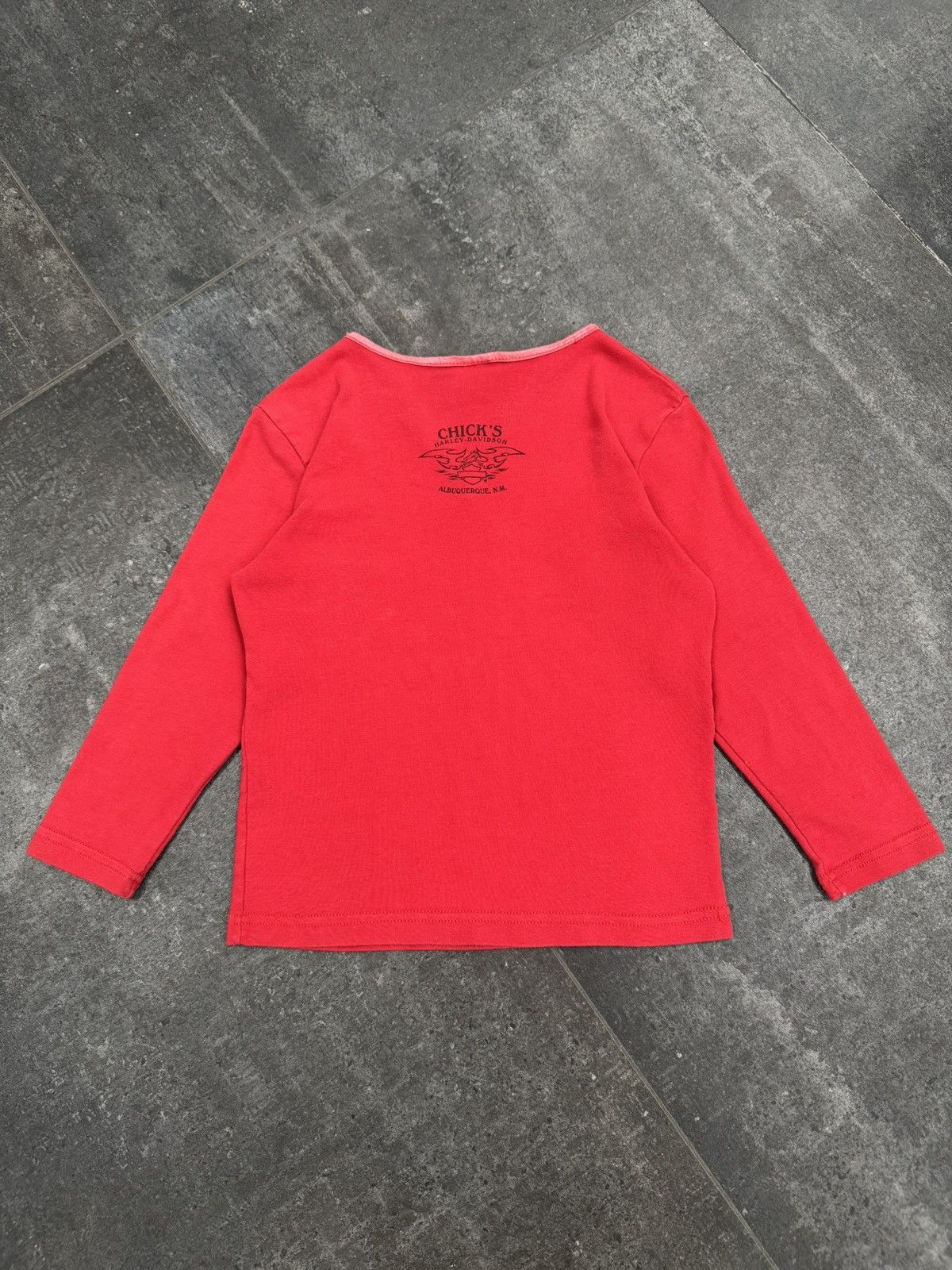 Harley Davidson Vintage Y2K Women’s Harley Davidson Long Sleeve Shirt 2000’s Size S / US 4 / IT 40 - 4 Thumbnail