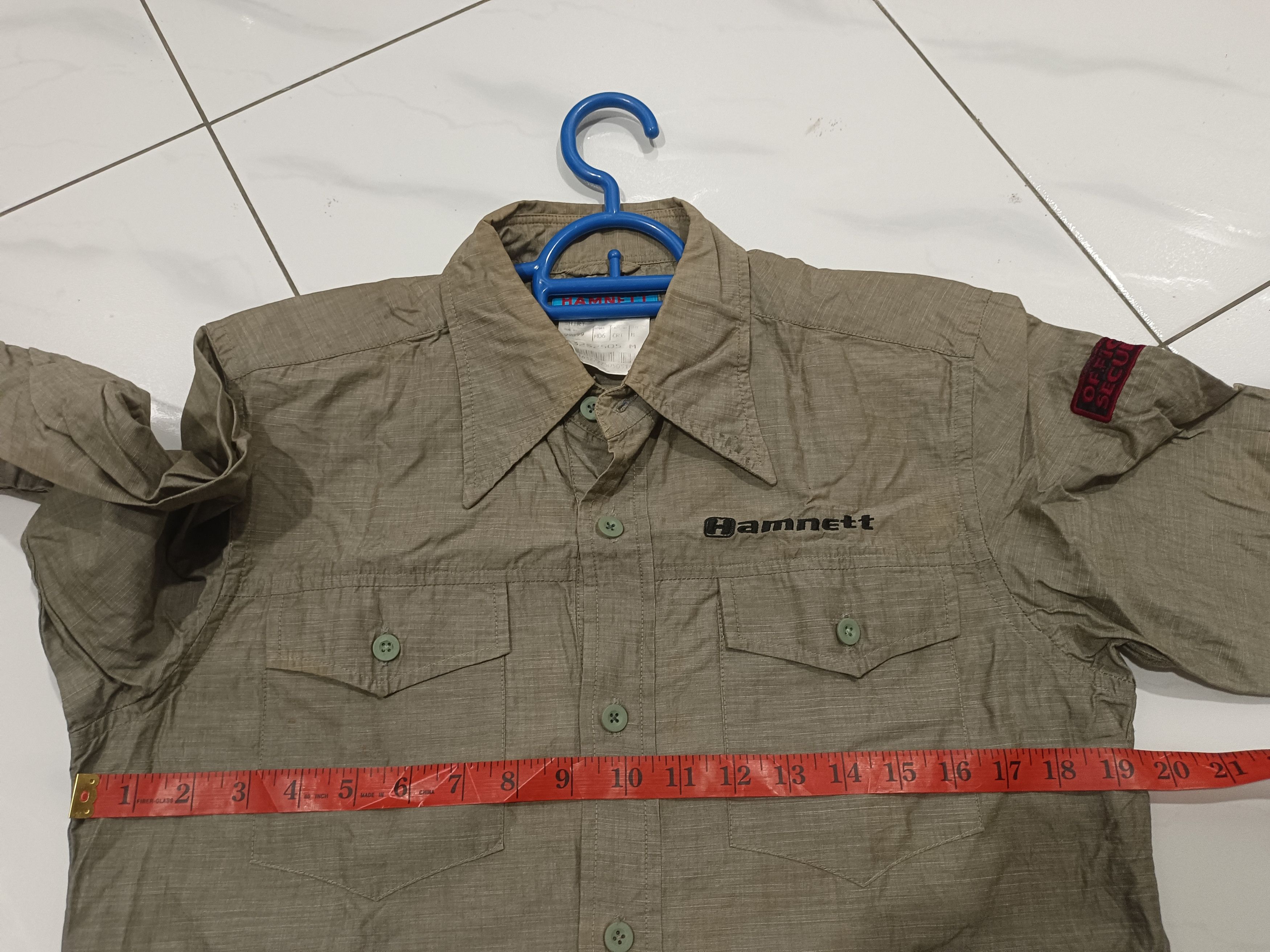 Katharine Hamnett London Vintage Katharine Hamnett London Utility Shirt Size US M / EU 48-50 / 2 - 7 Thumbnail