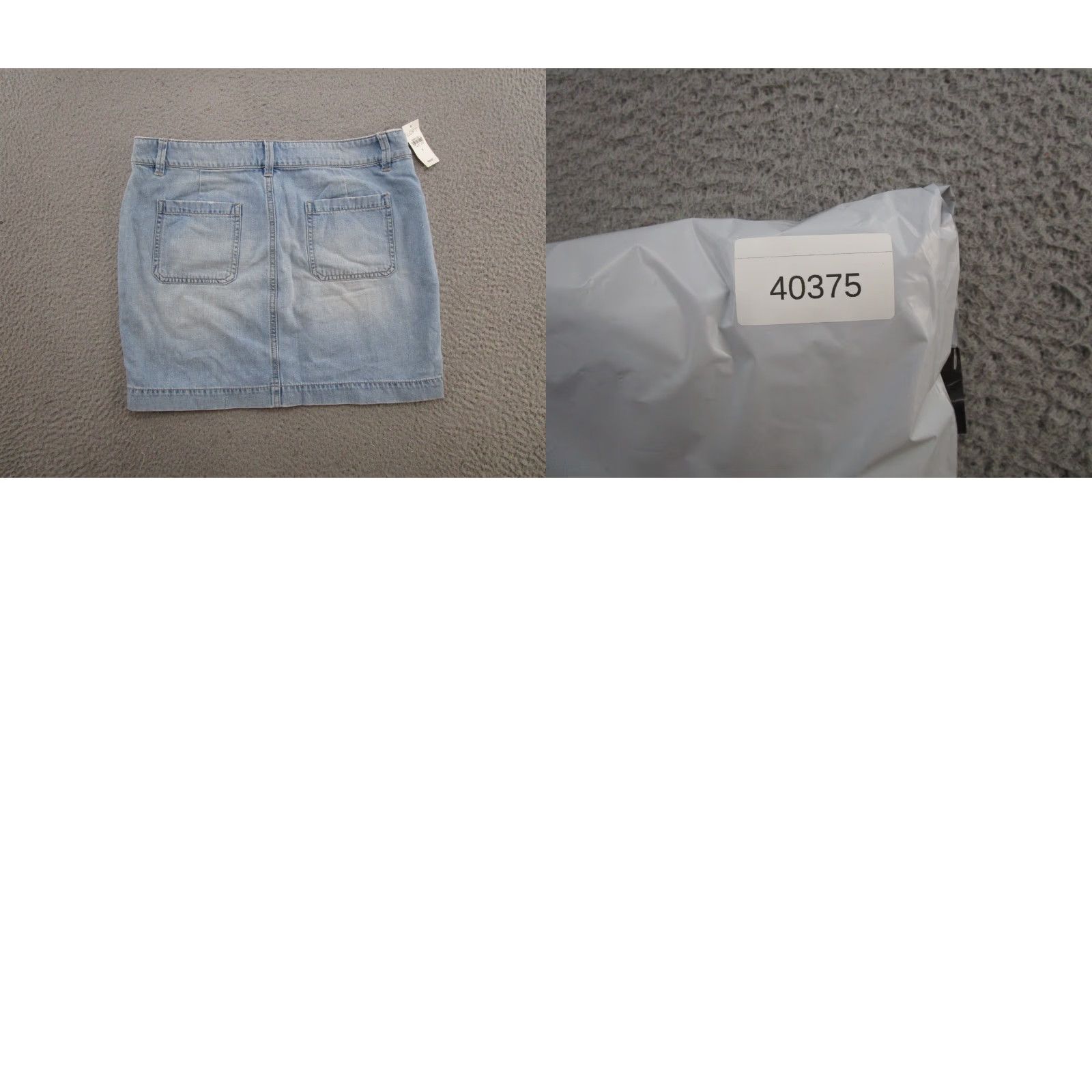 Loft LOFT Denim Mini Skirt Size 8 Blue Pockets Zip Button Short Short Spring Summer Womens Size 30" / US 8 / IT 44 - 8 Thumbnail