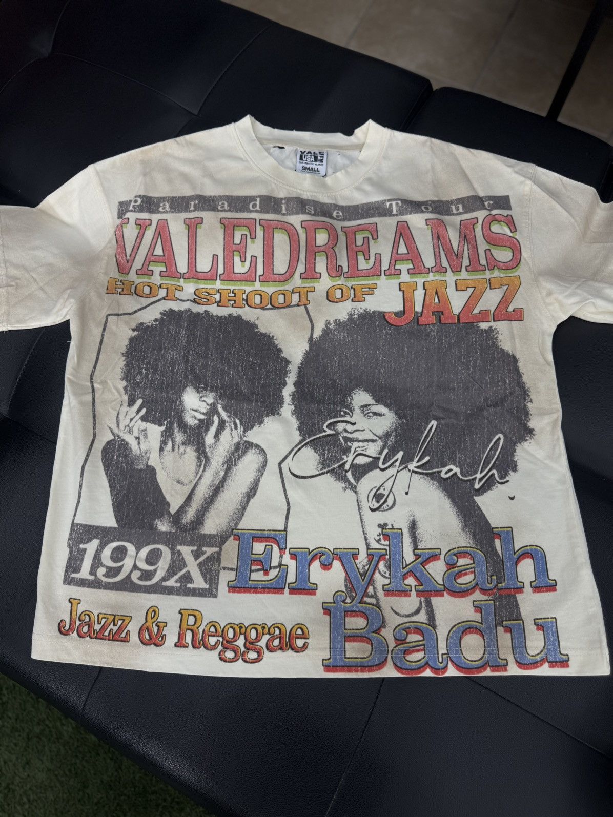 Vale Valley Jazz White Tee Shirt Size Small (NEW) Size US S / EU 44-46 / 1 - 1 Thumbnail