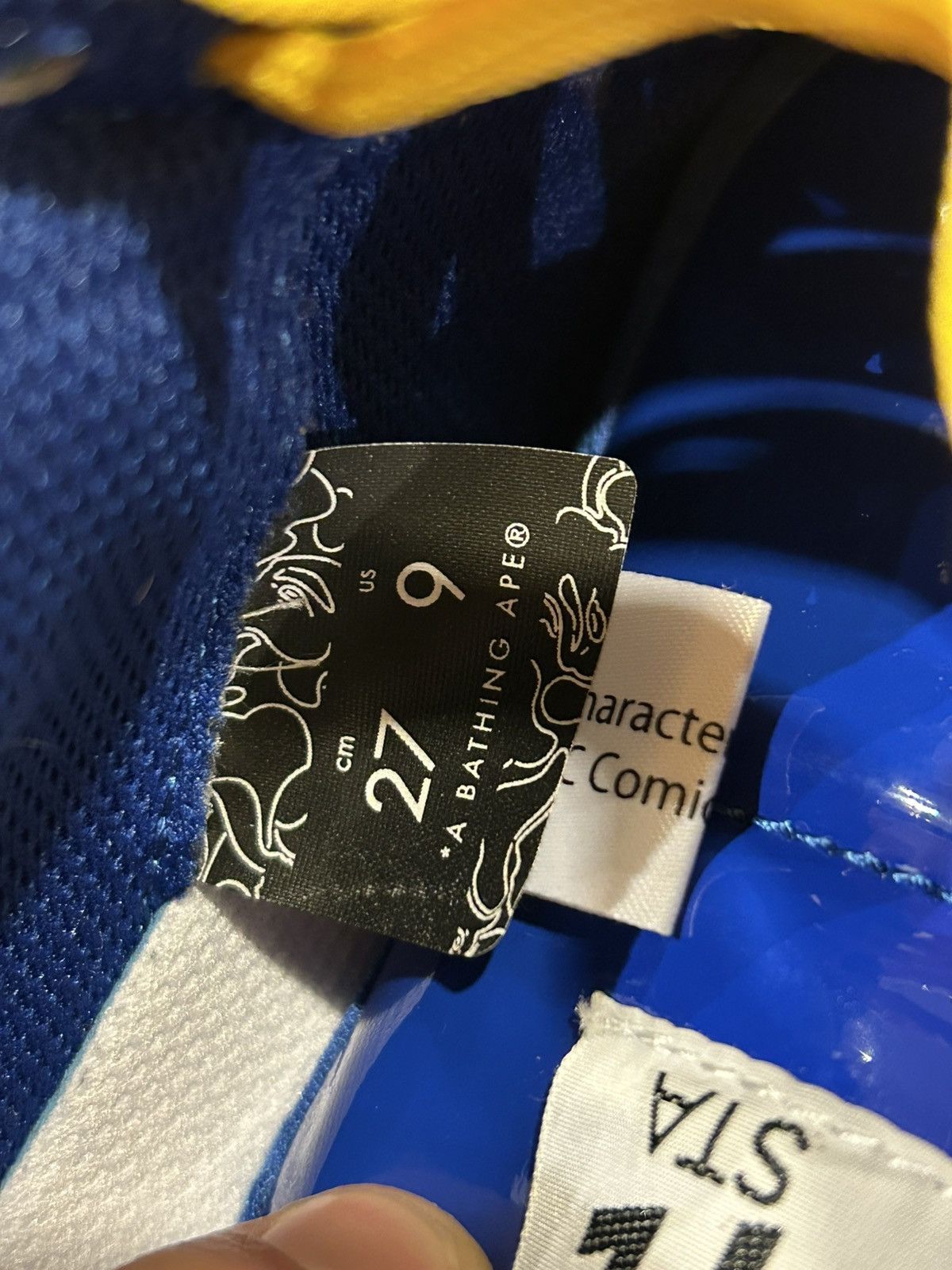 Bape Bapesta Low ‘DC Superman’ Size US 9 / EU 42 - 6 Thumbnail