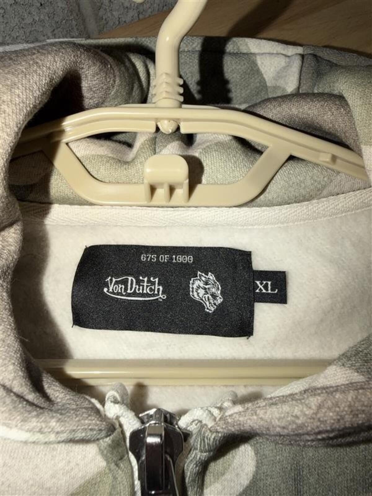 Von Dutch Von Dutch Darc Sport Camo Zip Hoodie XL Limited 675/1000 Size US XL / EU 56 / 4 - 5 Thumbnail