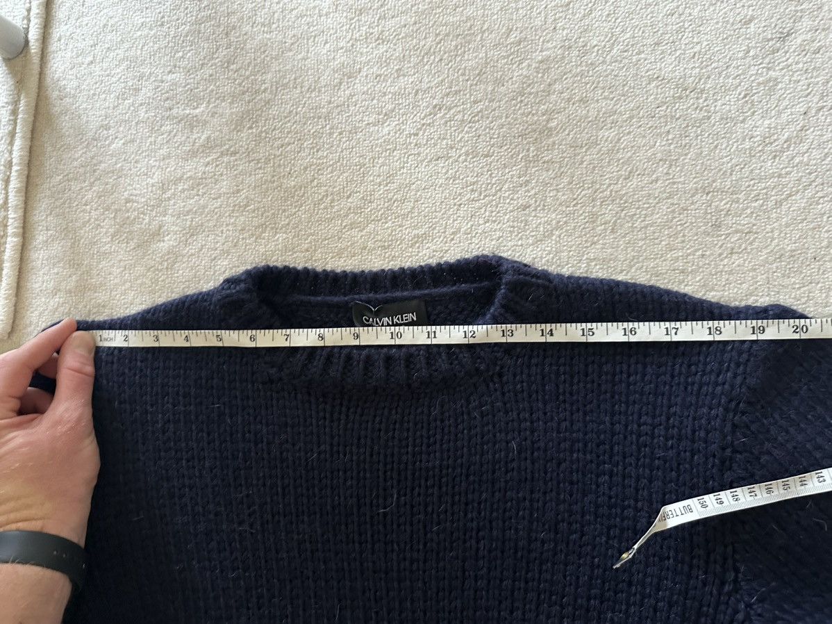 Calvin Klein 205W39NYC FW18 Calvin Klein 205w39nyc grail wool sweater RAF Simons Size US M / EU 48-50 / 2 - 8 Thumbnail