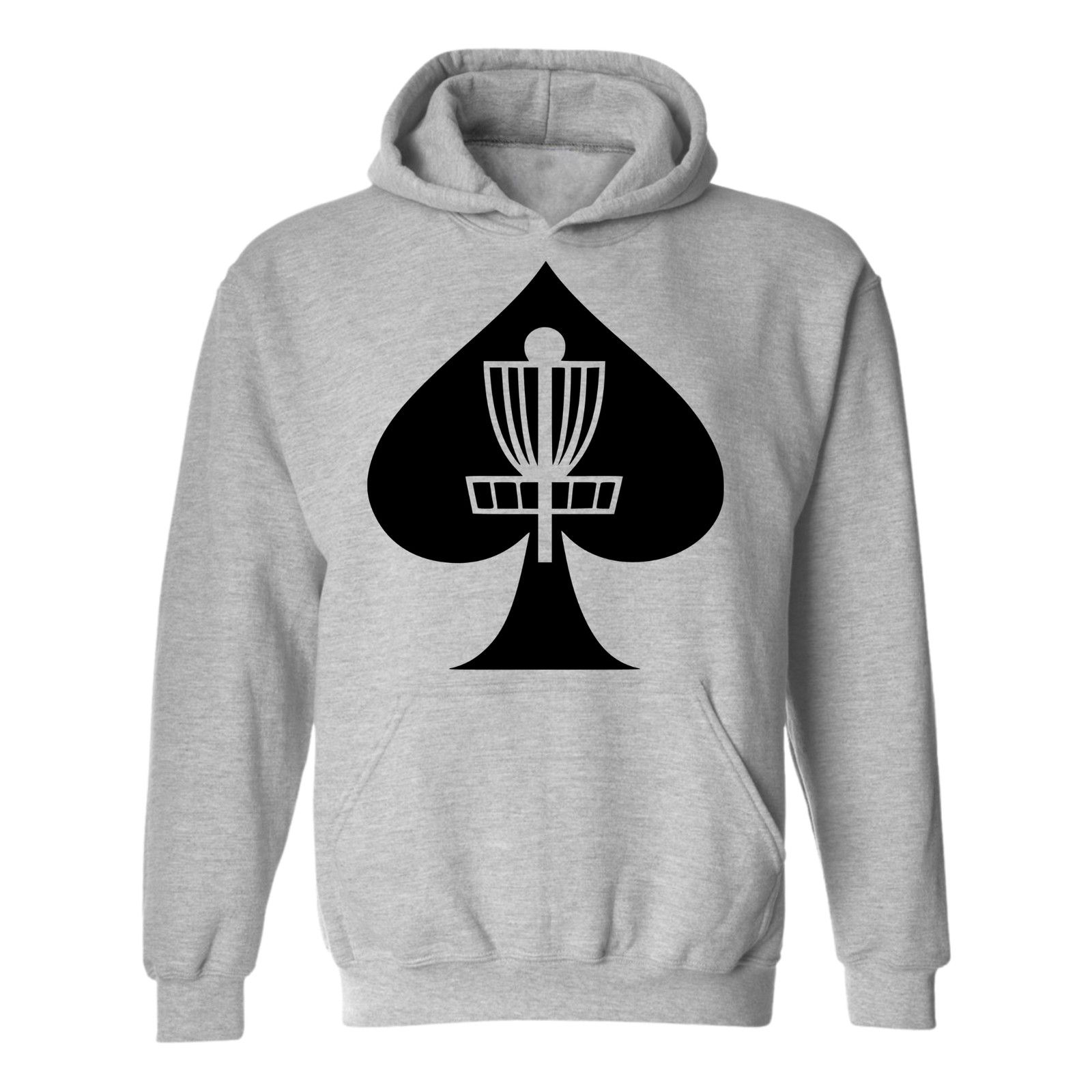 Gildan Disc Golf Hoodie ACES BASKET Discgolfer Sweatshirt Size US L / EU 52-54 / 3 - 3 Thumbnail