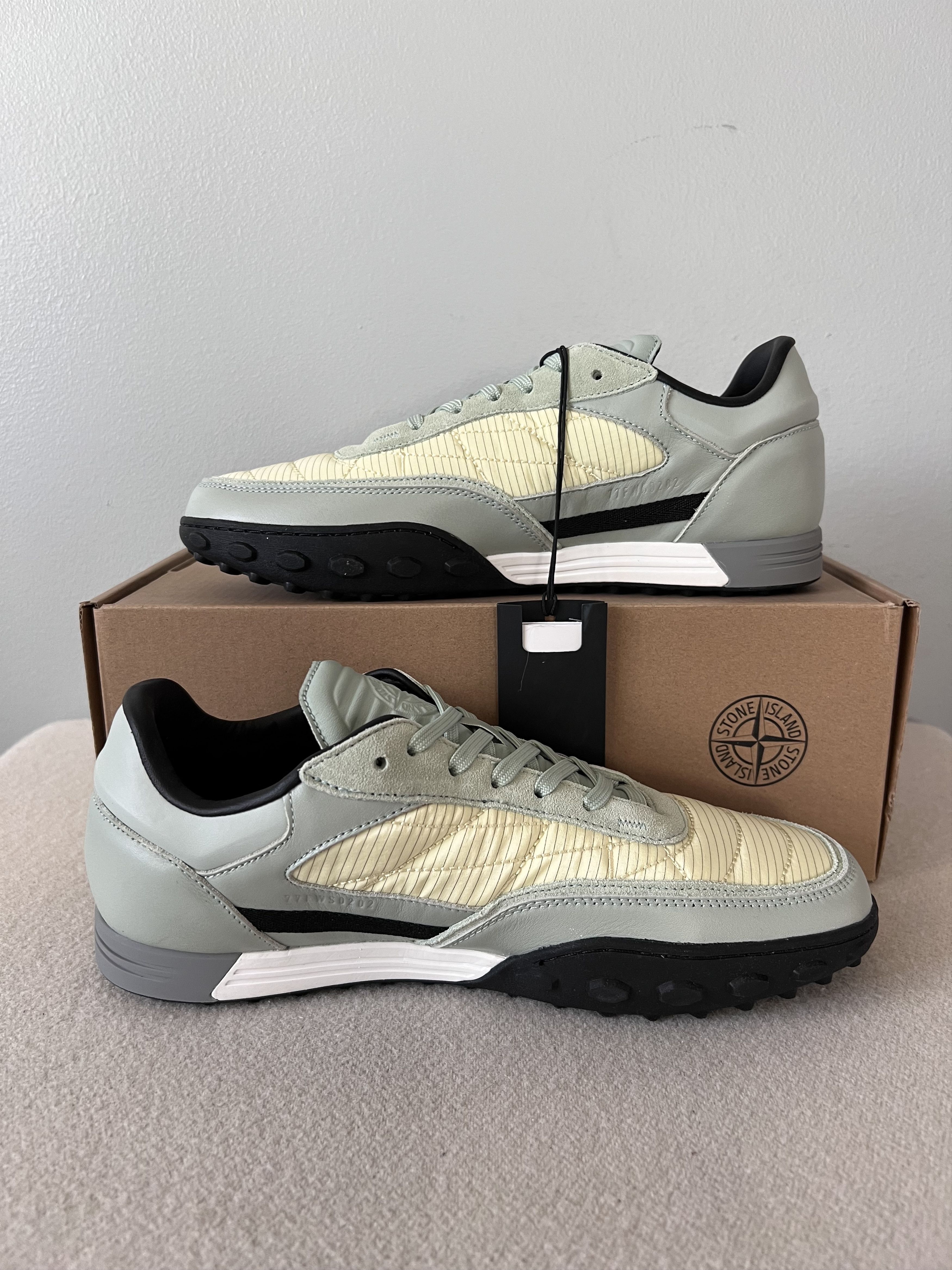 Stone Island Stone Island Football Sneakers in Green Size US 7.5 / EU 40-41 - 3 Thumbnail