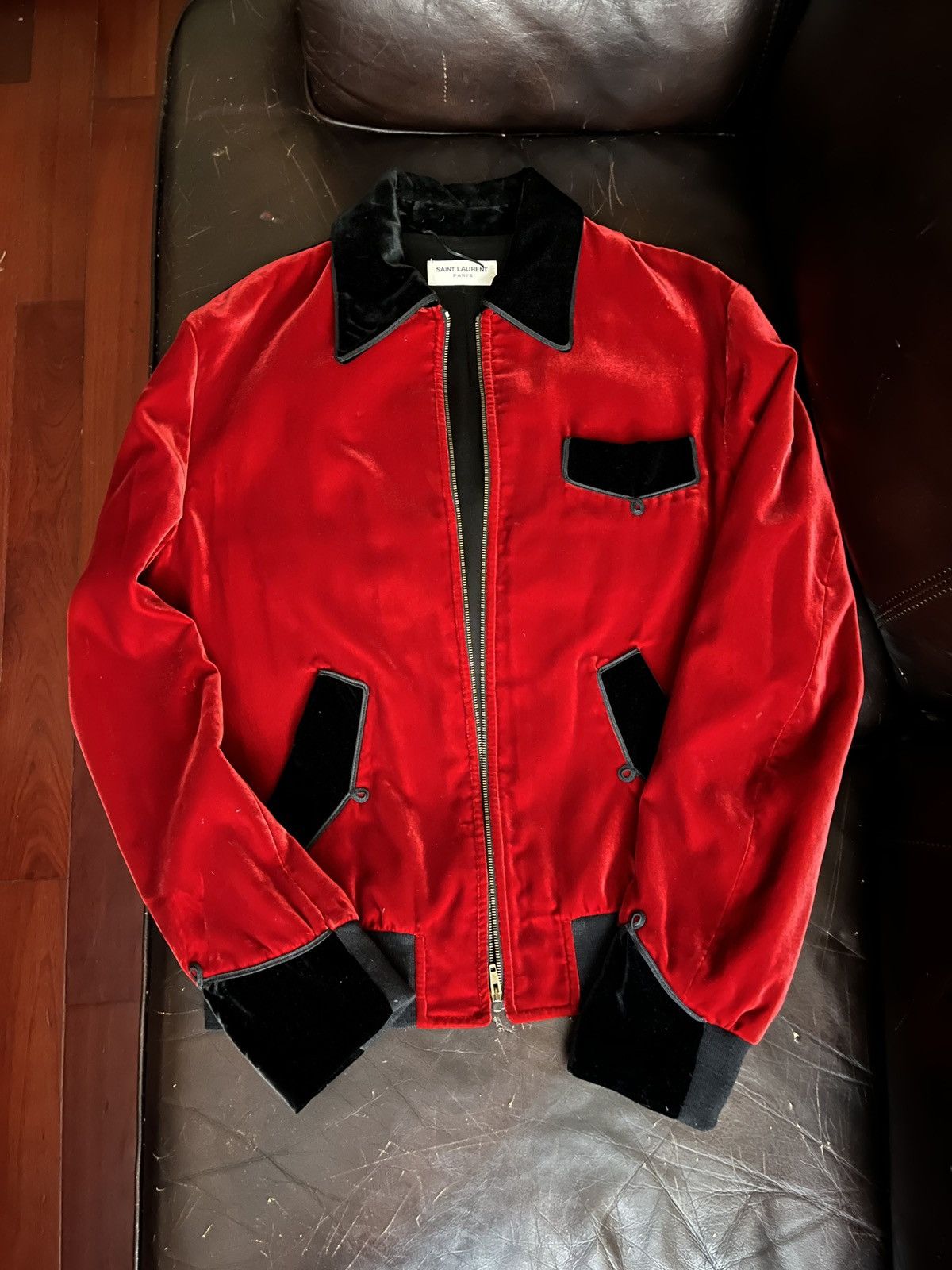 Hedi Slimane Saint Laurent Hedi Slimane Velvet Western 2016 Jacket EU46 Size US S / EU 44-46 / 1 - 1 Thumbnail