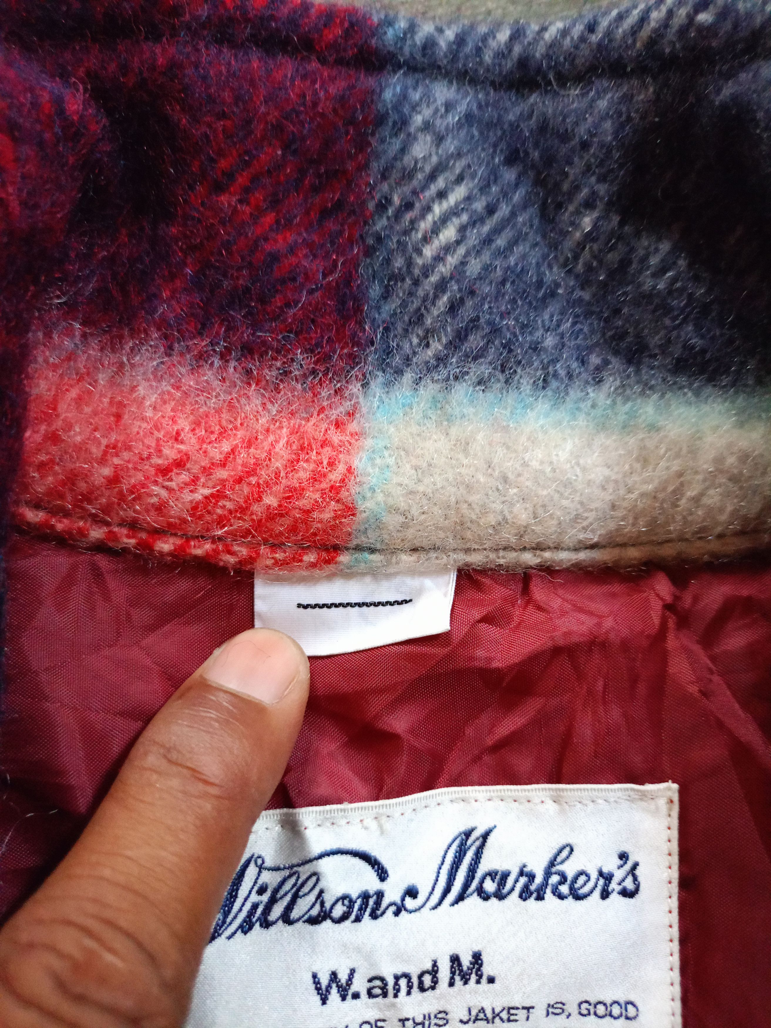 Flannel × Japanese Brand × Vintage Vintage Willson Markers Flannel Jacket Size US L / EU 52-54 / 3 - 6 Thumbnail