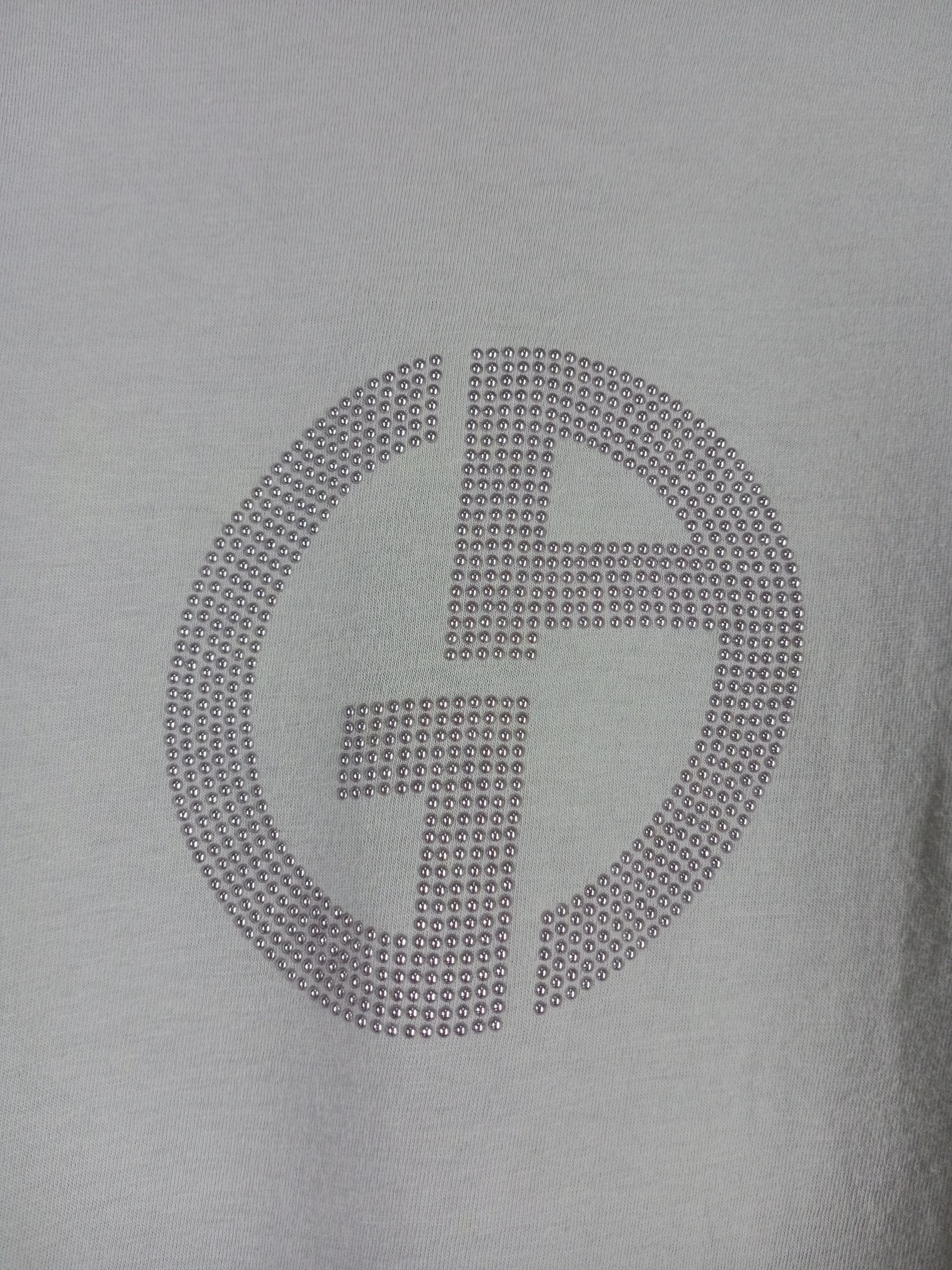 Emporio Armani × Giorgio Armani Rare Vintage Giorgio Armani Tshirt Size L / US 10 / IT 46 - 5 Thumbnail