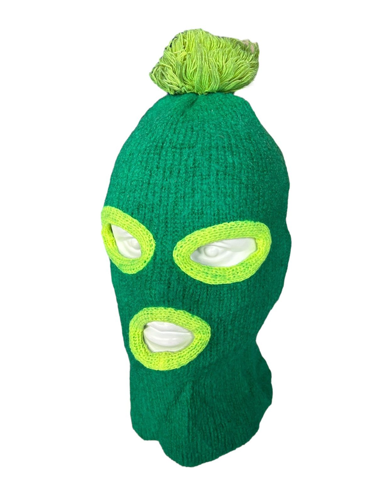 Japanese Brand × Kapital × Vintage Balaclva Masked knitt Rare Wool Beanie 🎌☠️☠️ Size ONE SIZE - 1 Thumbnail