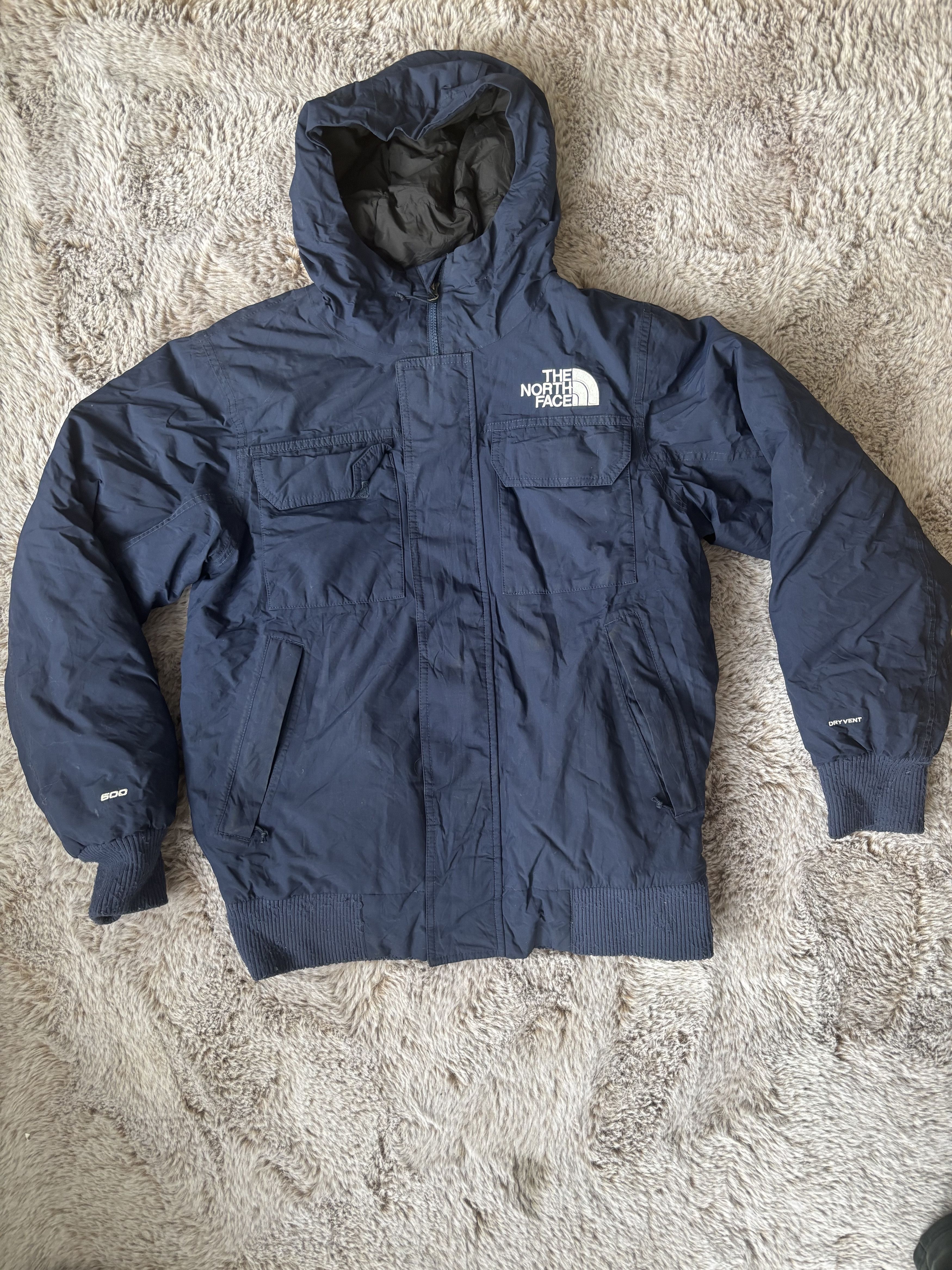 The North Face The North Face McMurdo Bomber 600 Down DryVent Jacket Navy Size US S / EU 44-46 / 1 - 1 Thumbnail