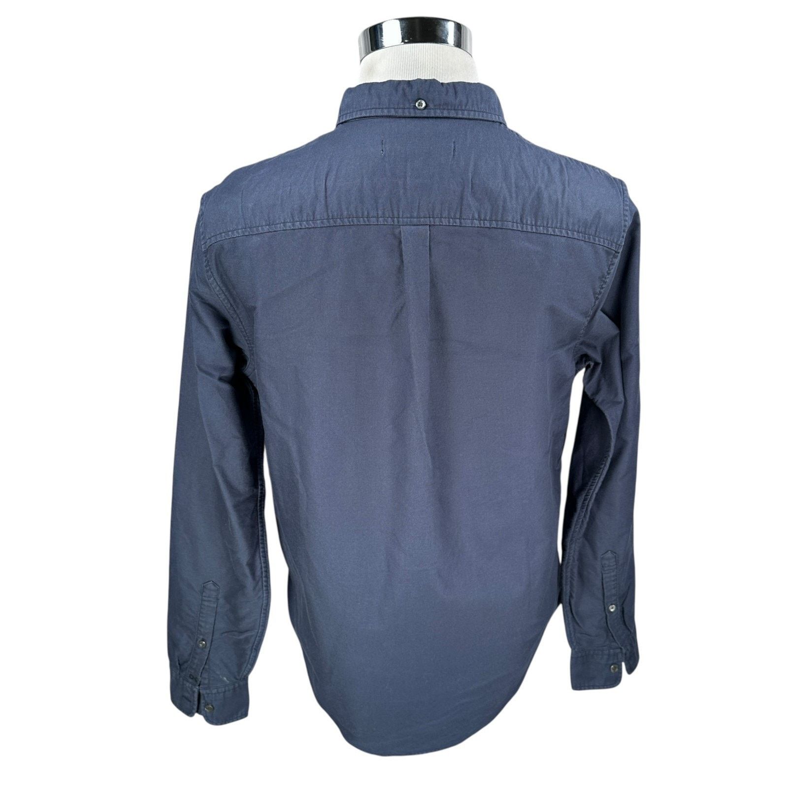 Outerknown Outerknown Shirt Mens Medium Blue Organic Cotton Long Sleeve Size US M / EU 48-50 / 2 - 4 Thumbnail
