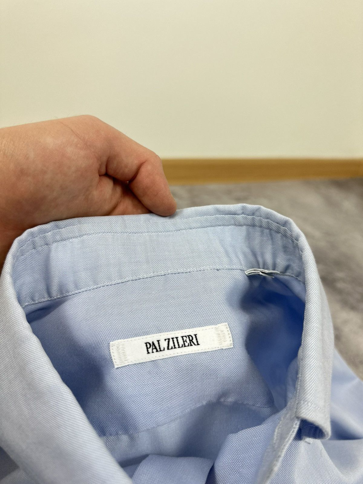 Pal Zileri Vintage Pal Zileri Luxury Formal Designer Shirt Button Up Size US S / EU 44-46 / 1 - 18 Thumbnail