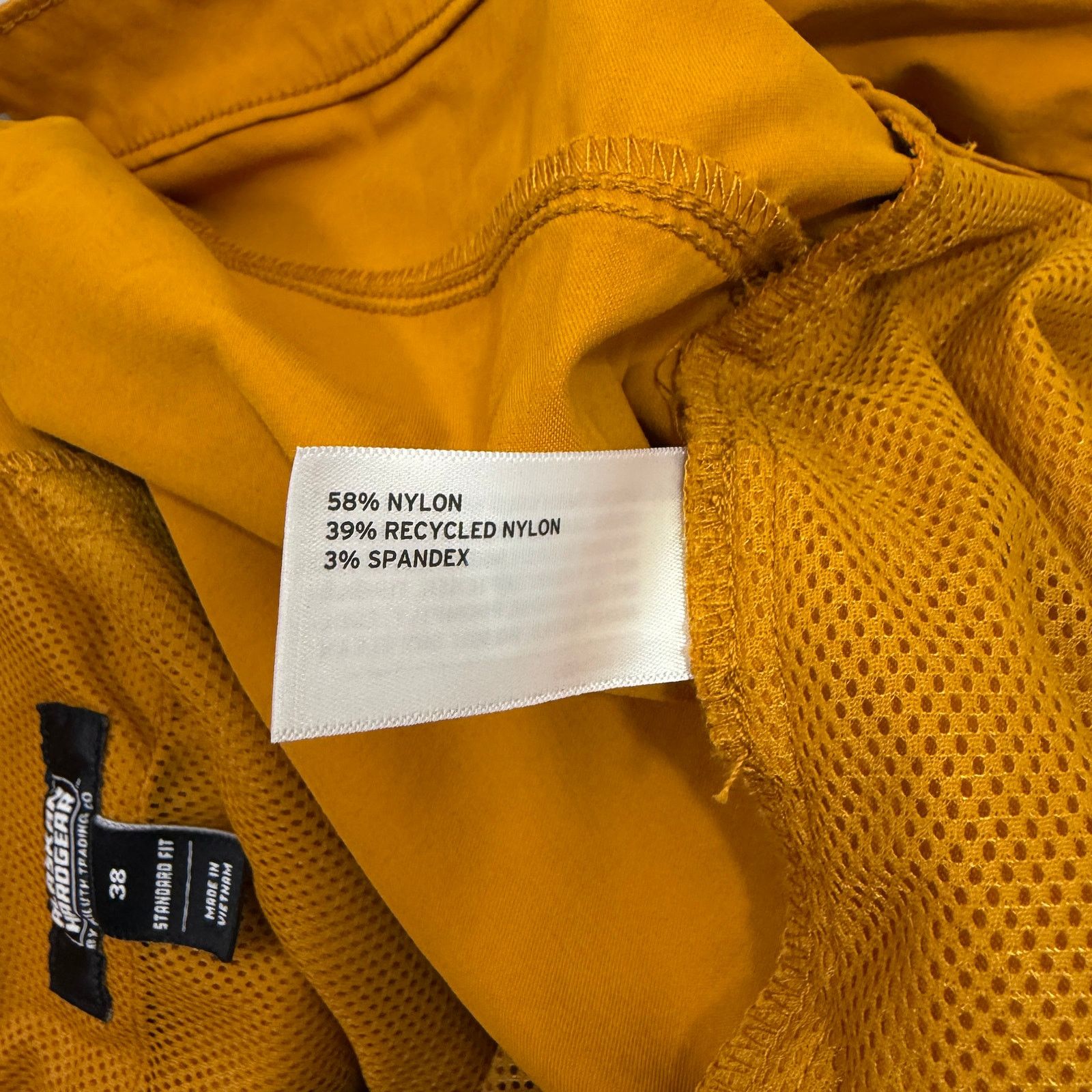 Duluth Trading Company Alaskan Hardgear Free Rein Shorts Men's 38 Orange 10" Inseam Size US 38 / EU 54 - 6 Thumbnail