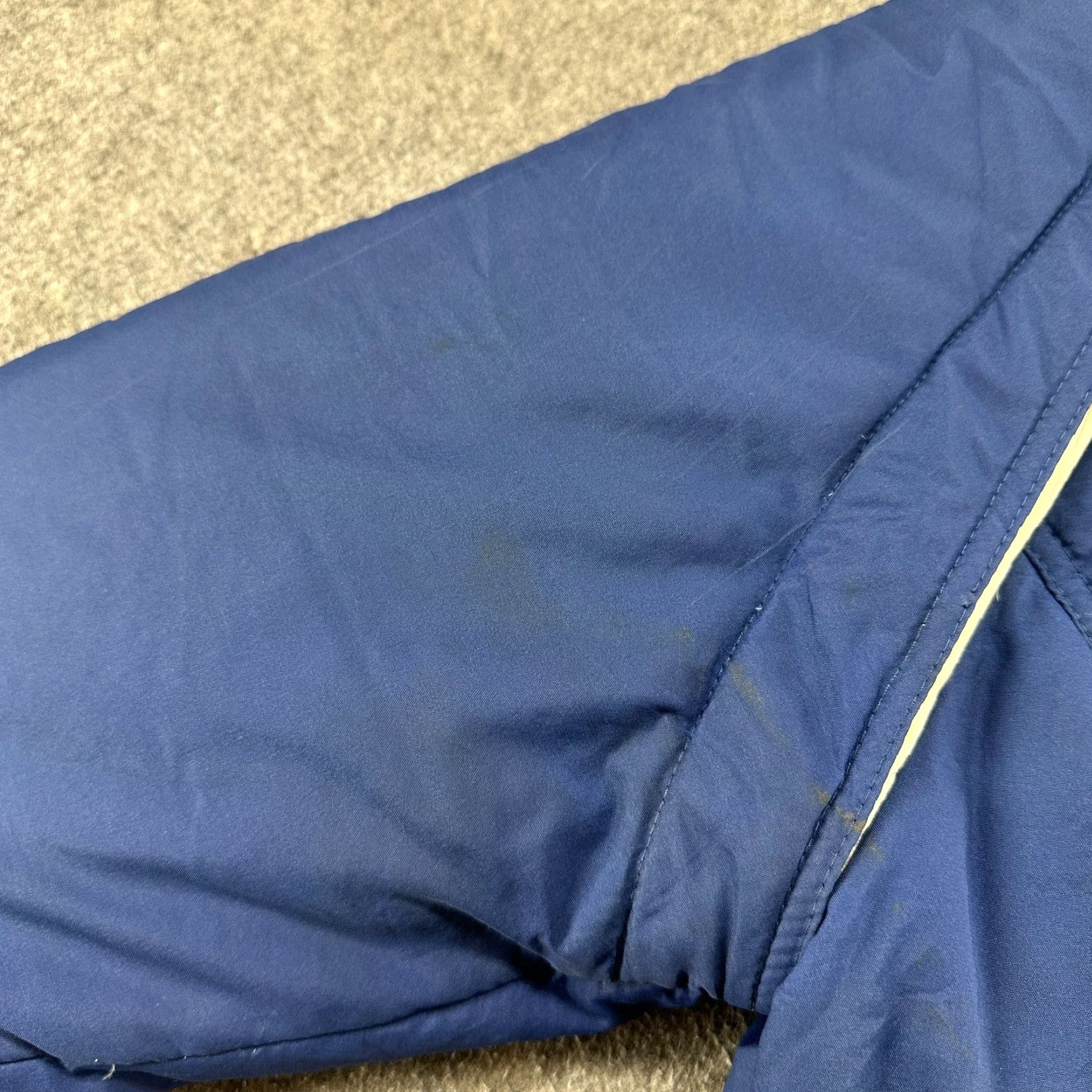 Vintage VINTAGE Powder Gear Jacket Mens XL Blue Parka Puffer Quilted Lined Down 90s Size US XL / EU 56 / 4 - 7 Thumbnail