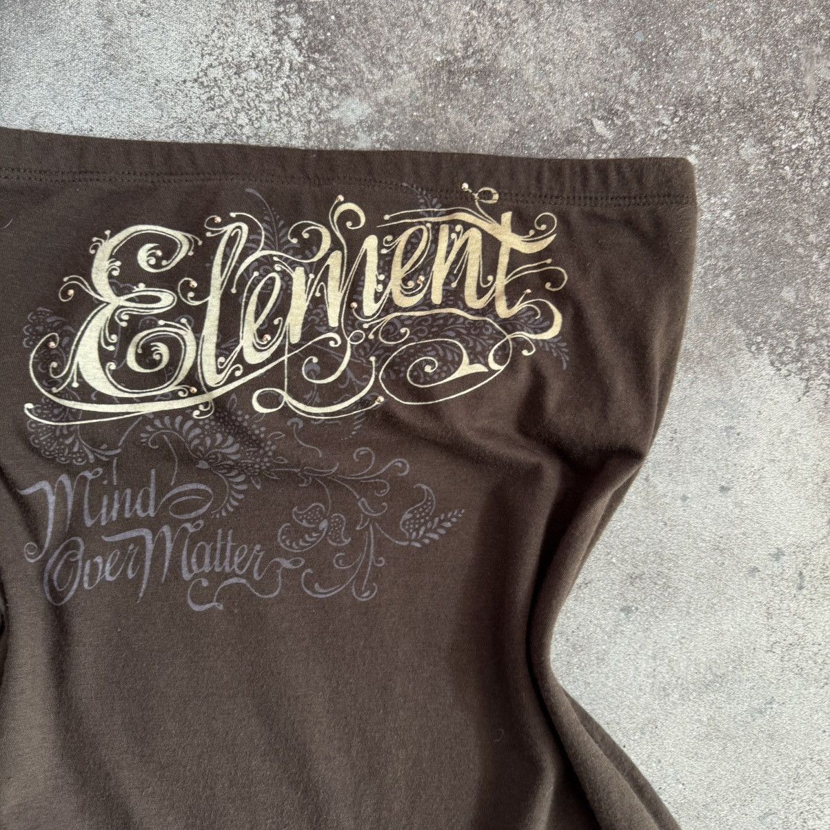 Element × Vintage Amazing Y2K Element Vintage 2000’s Sexy Grunge Glamour Top Size M / US 6-8 / IT 42-44 - 4 Thumbnail