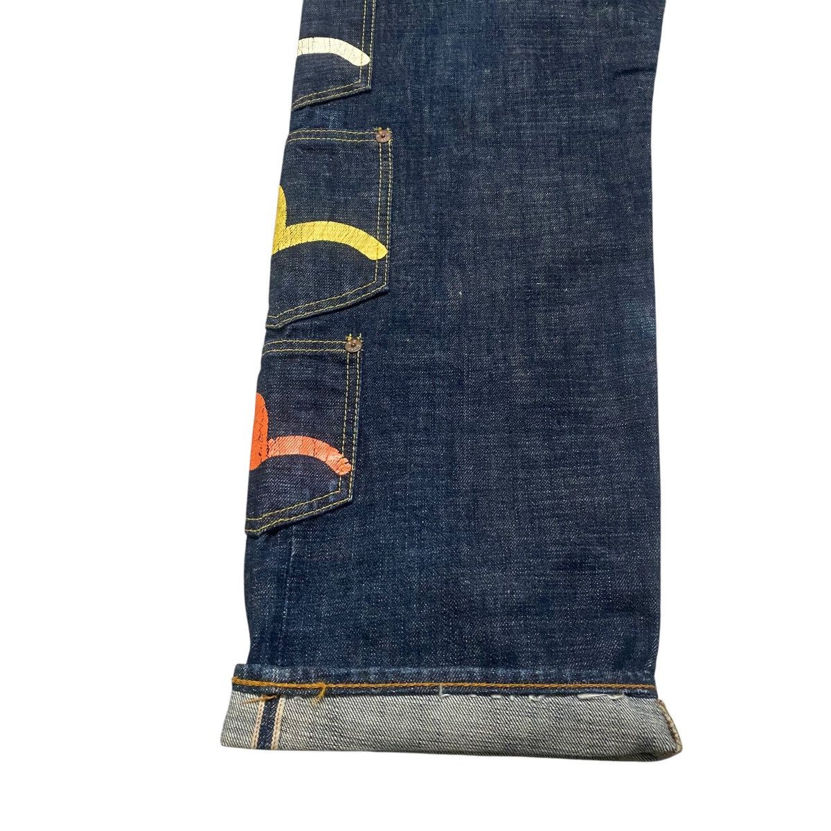 Evisu Evisu Paris Denim Multi Pocket Selvedge Jeans Size US 34 / EU 50 - 5 Thumbnail