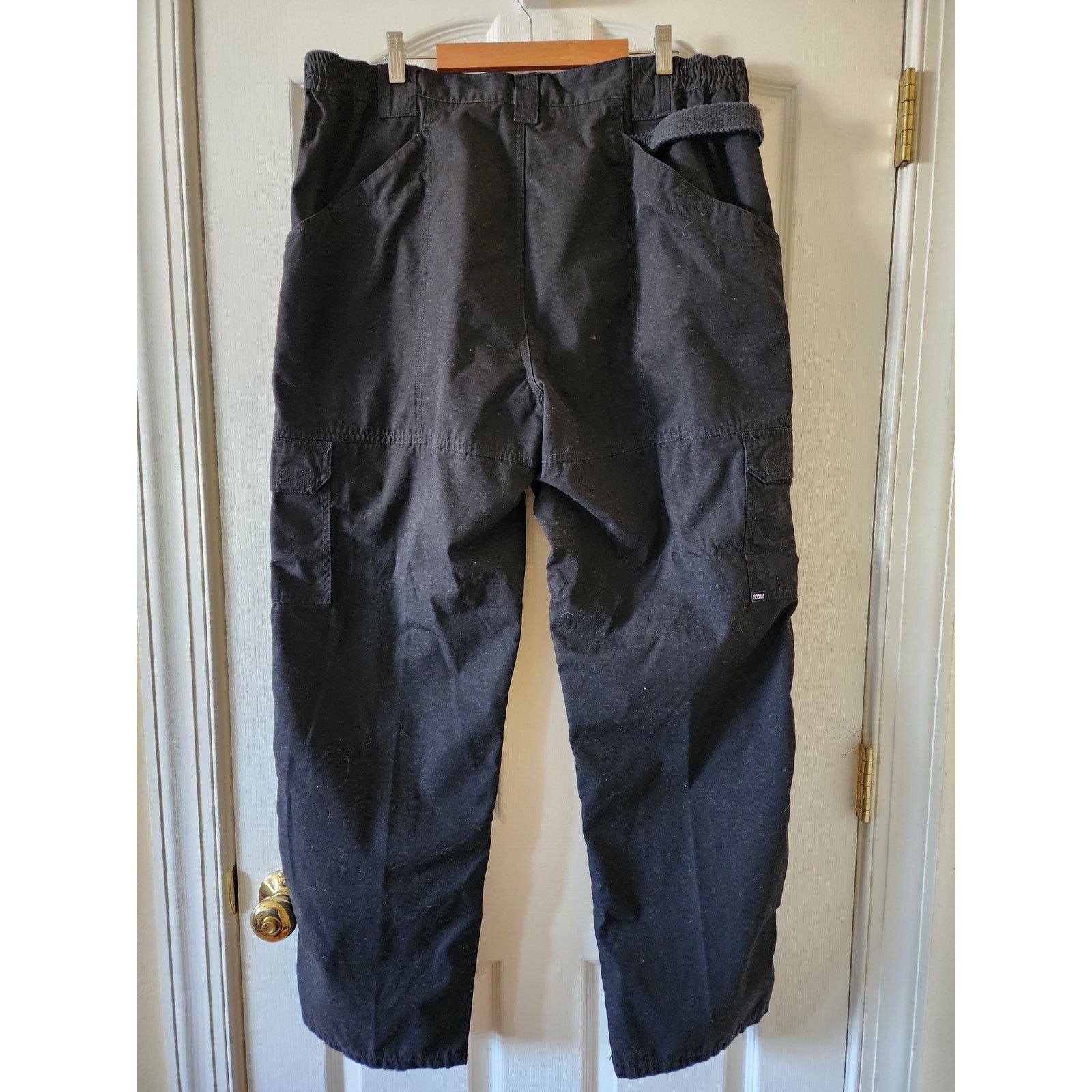 5.11 5.11 Taclite Pro Ripstop Tactical Pants Black 40x32 #74273 Size US 40 / EU 56 - 2 Thumbnail